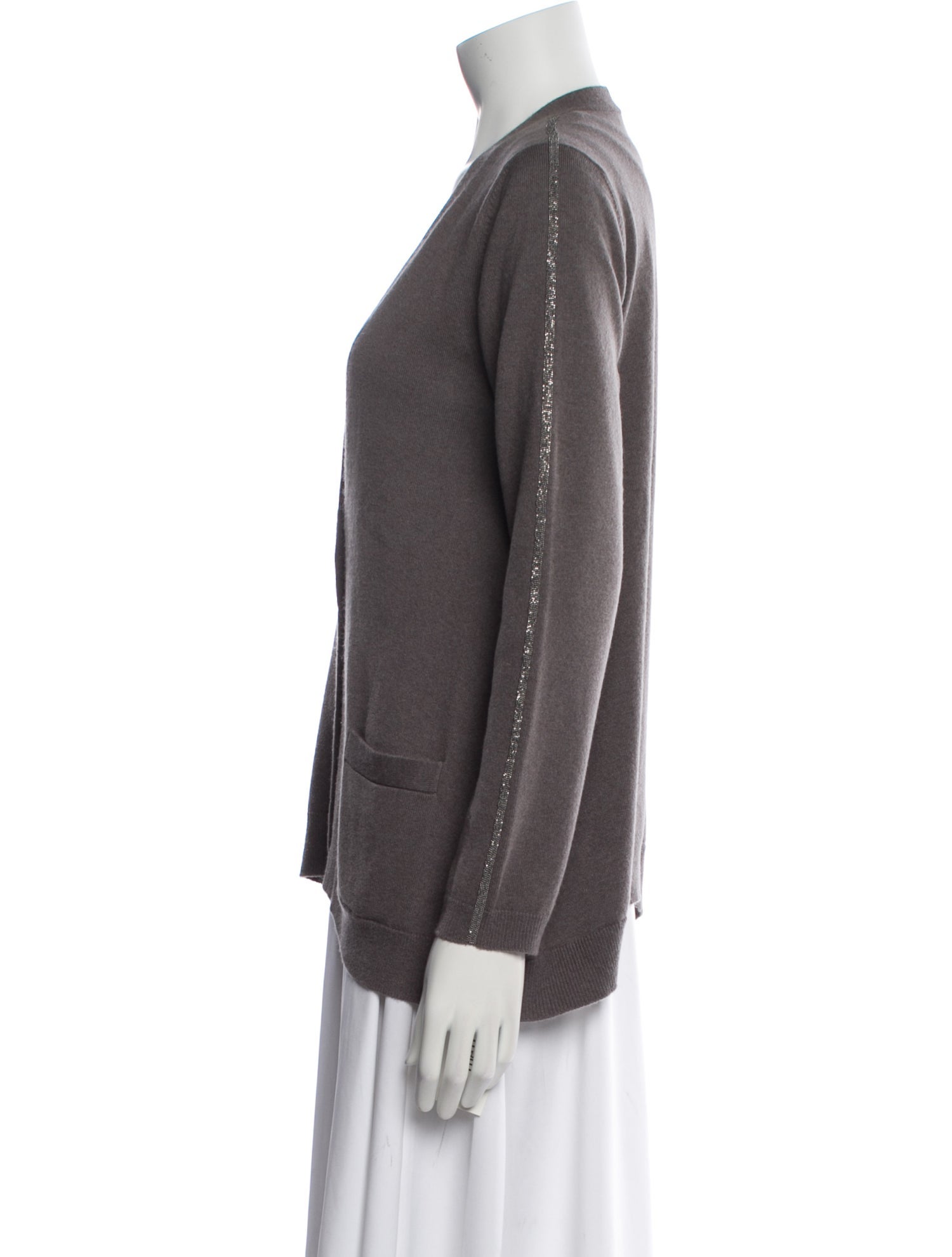Brunello Cucinelli Cashmere V-Neck Sweater