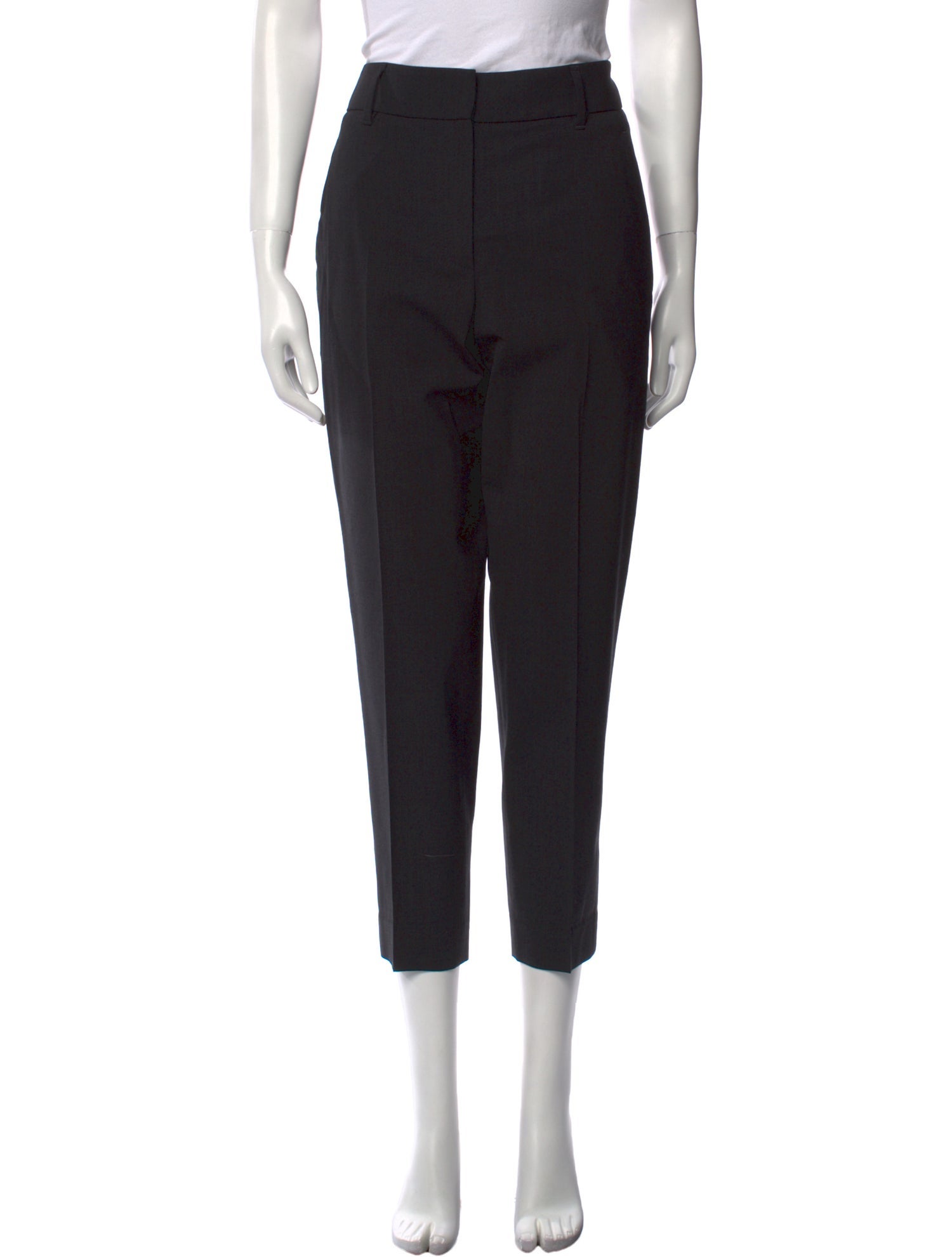 Brunello Cucinelli Virgin Wool Straight Leg Pants