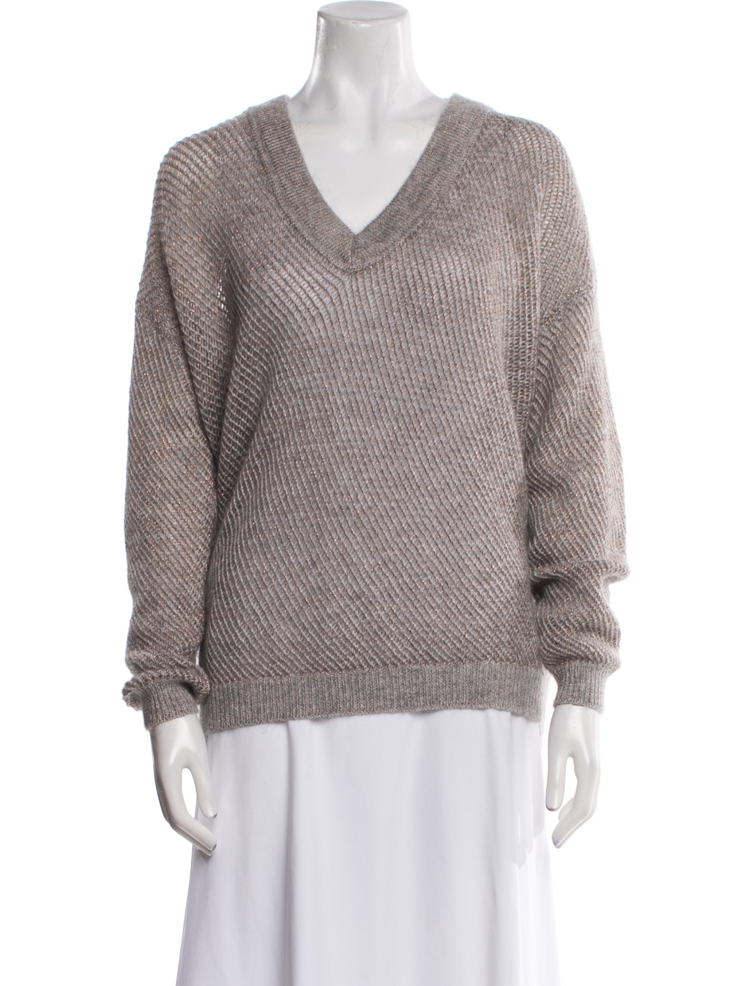Brunello Cucinelli V-Neck Sweater