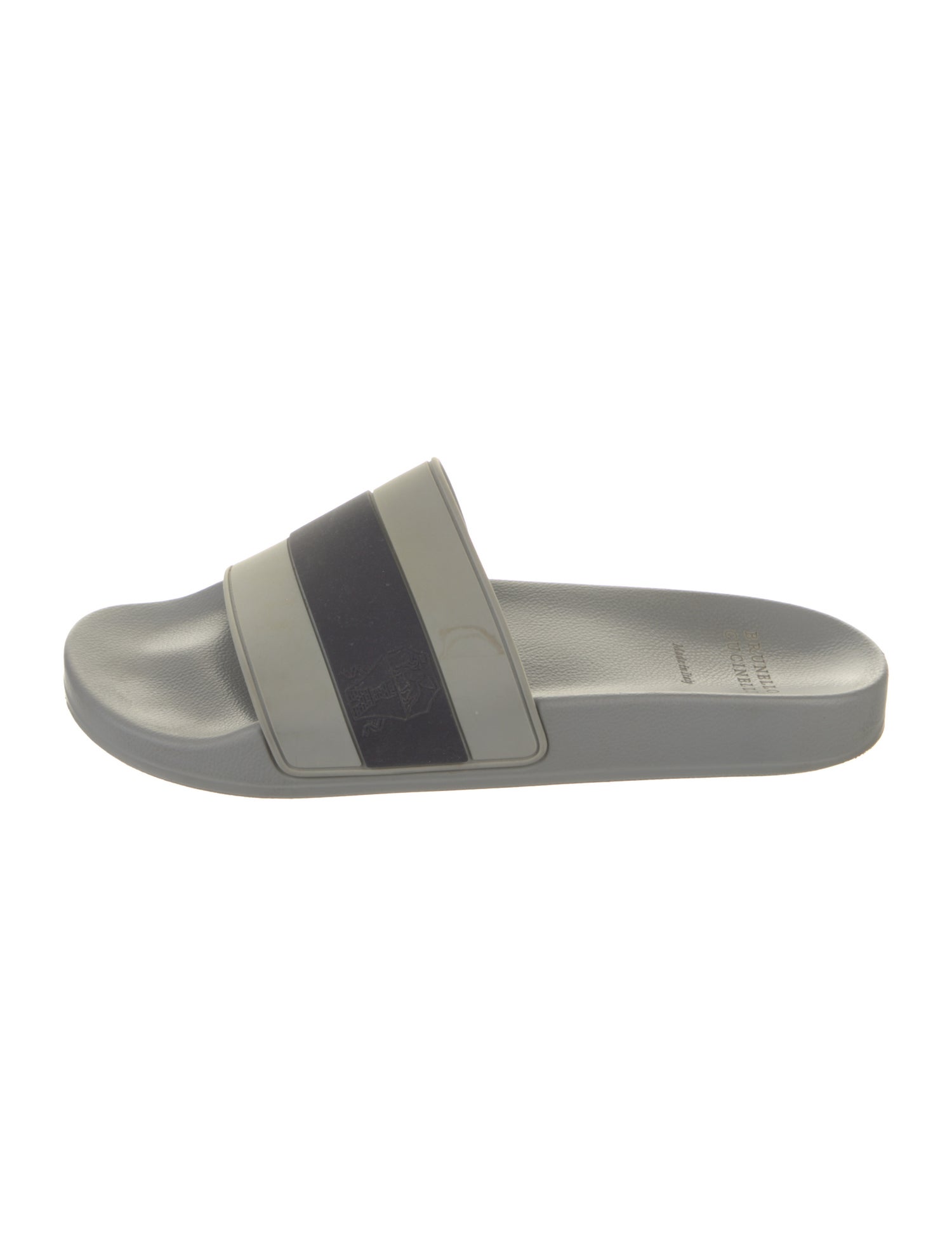 Brunello Cucinelli Rubber Slides
