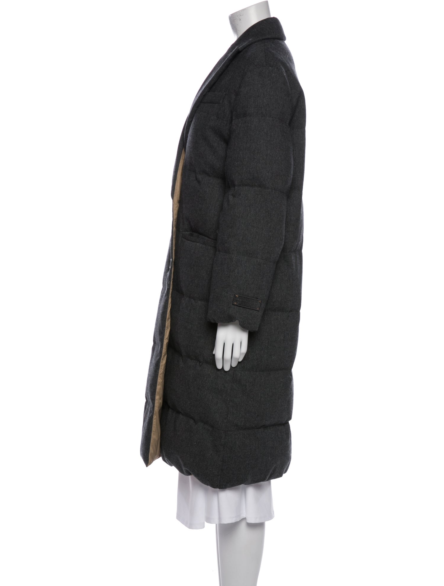 Brunello Cucinelli Wool Peacoat