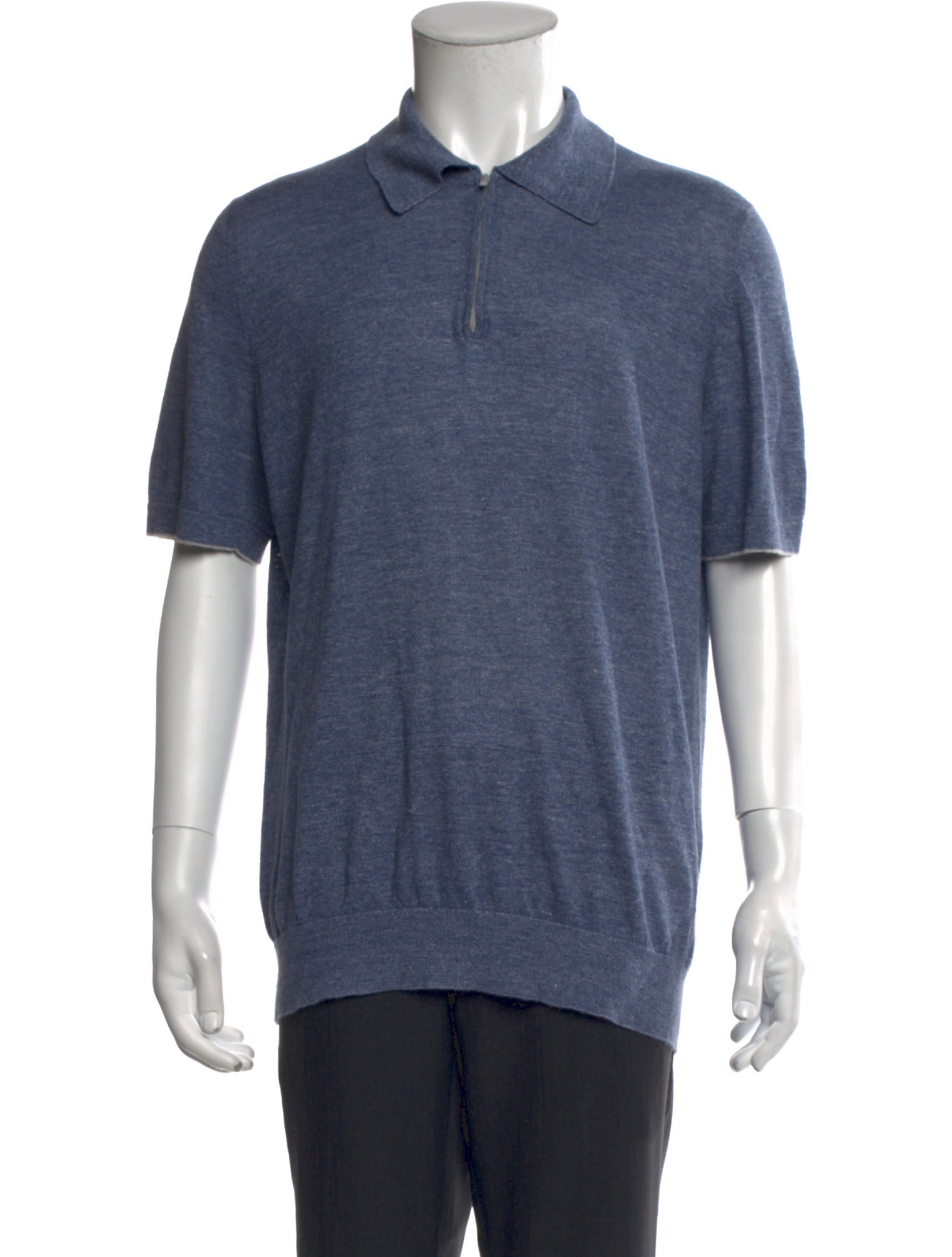 Brunello Cucinelli Linen Short Sleeve Shirt