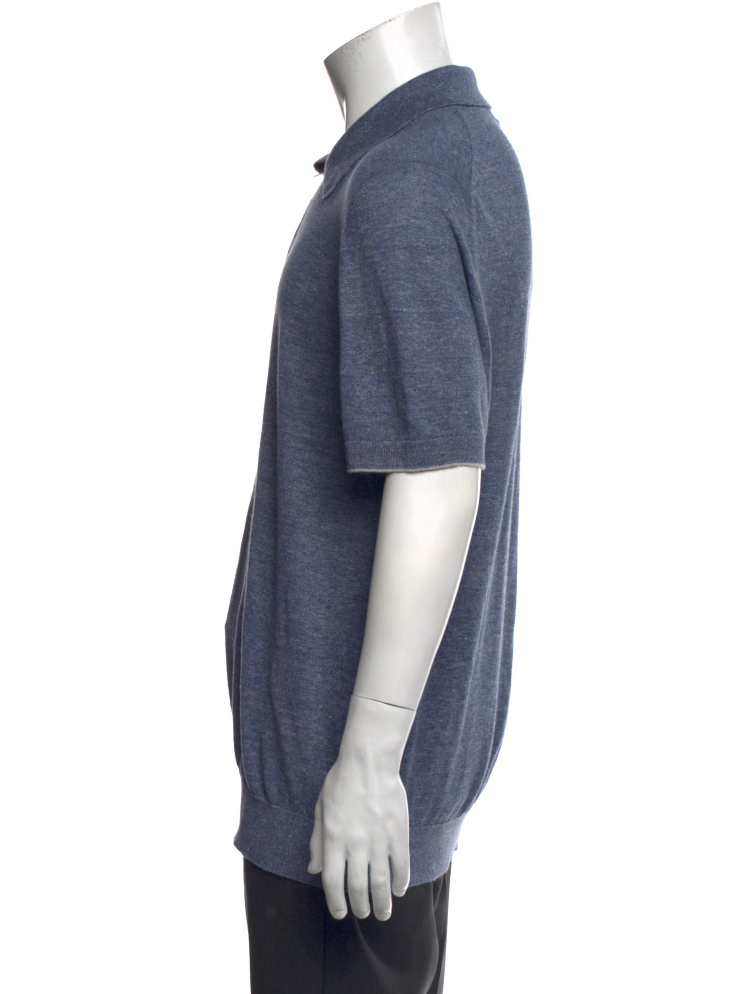 Brunello Cucinelli Linen Short Sleeve Shirt