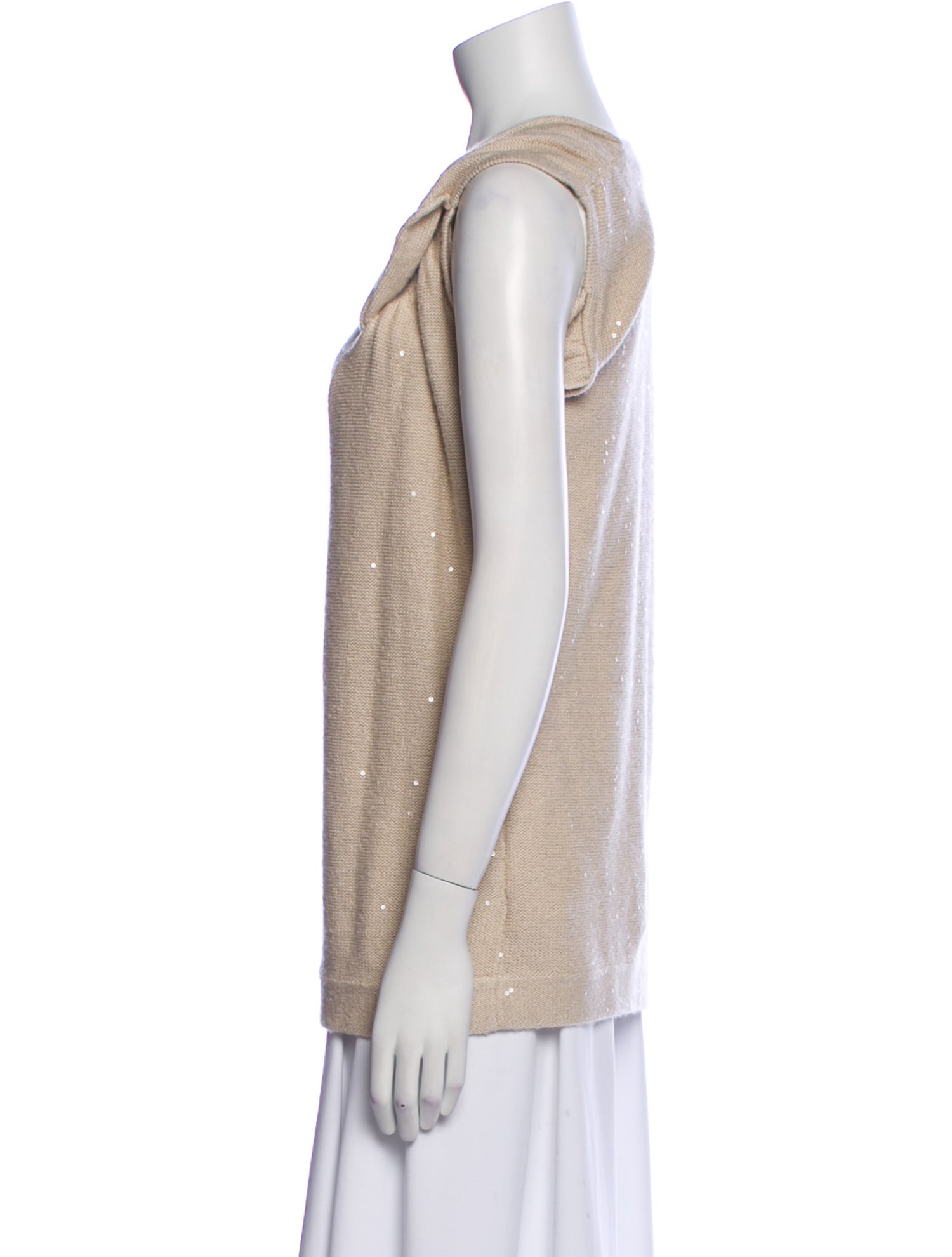 Brunello Cucinelli Cashmere Bateau Neckline Sweater