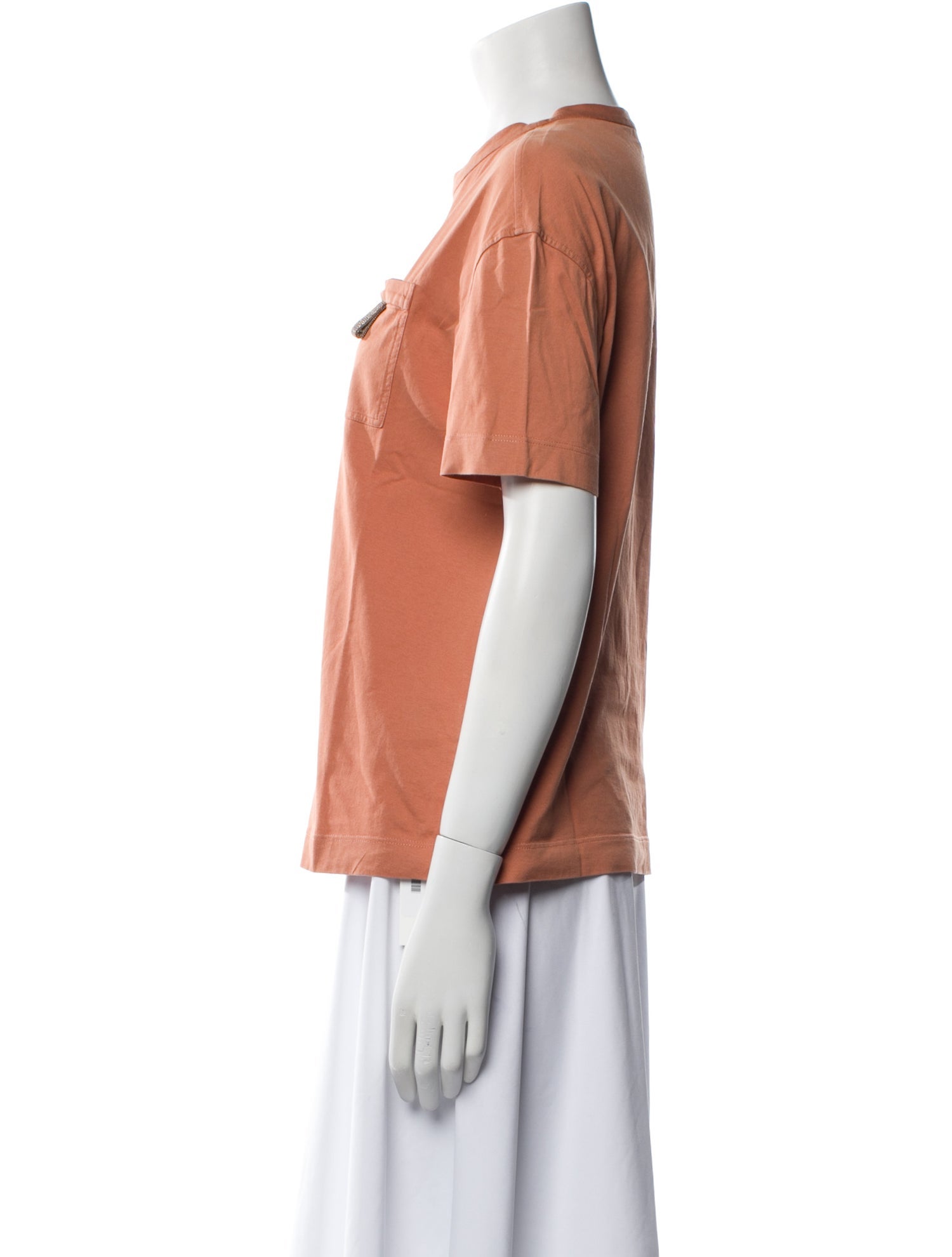 Brunello Cucinelli Crew Neck Short Sleeve T-Shirt