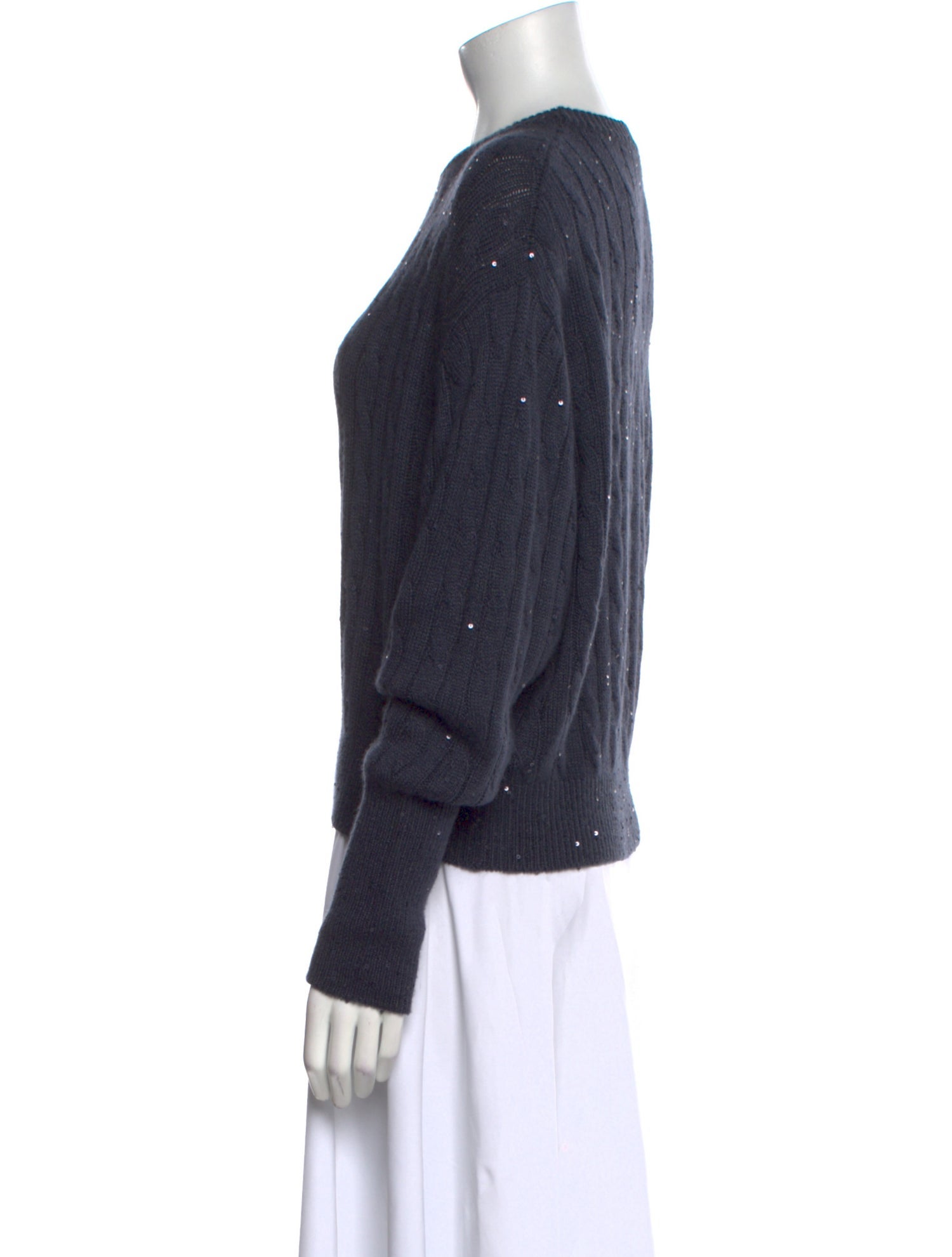 Brunello Cucinelli Cashmere Crew Neck Sweater
