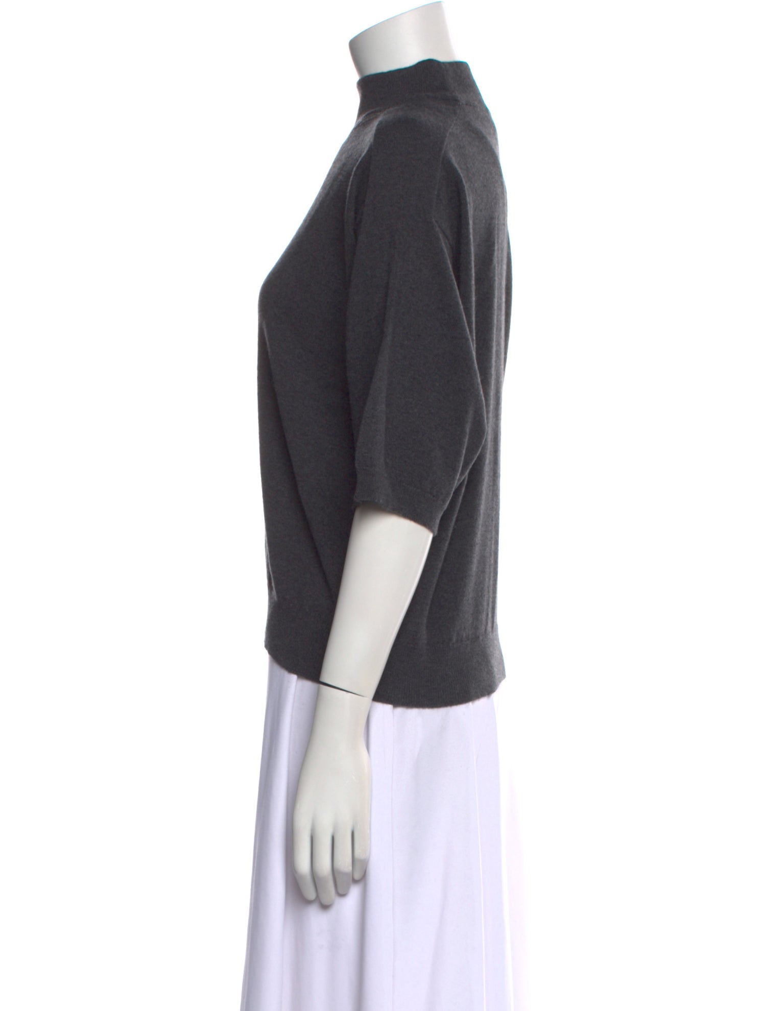 Brunello Cucinelli Cashmere Mock Neck Sweater