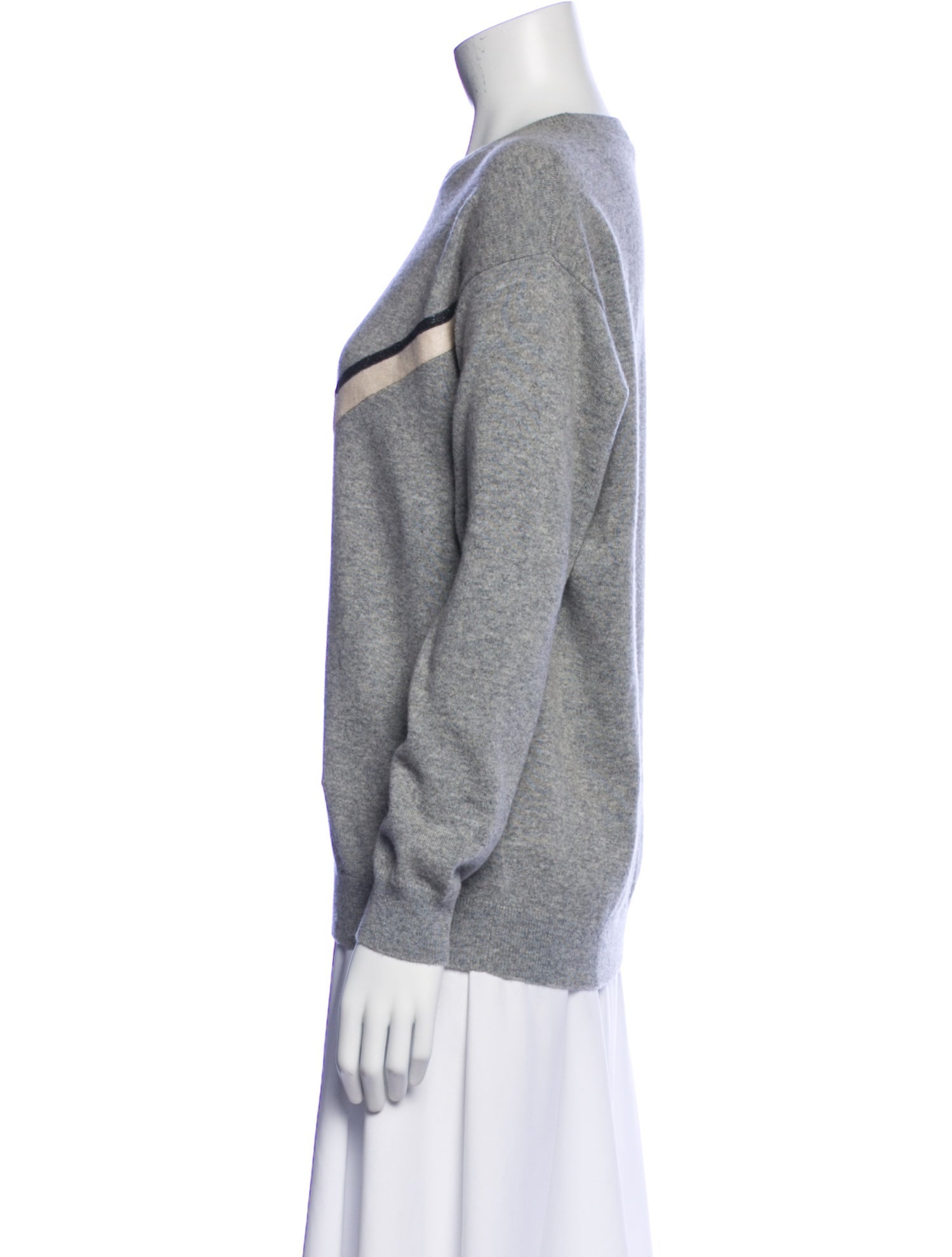 Brunello Cucinelli Cashmere Striped Sweater