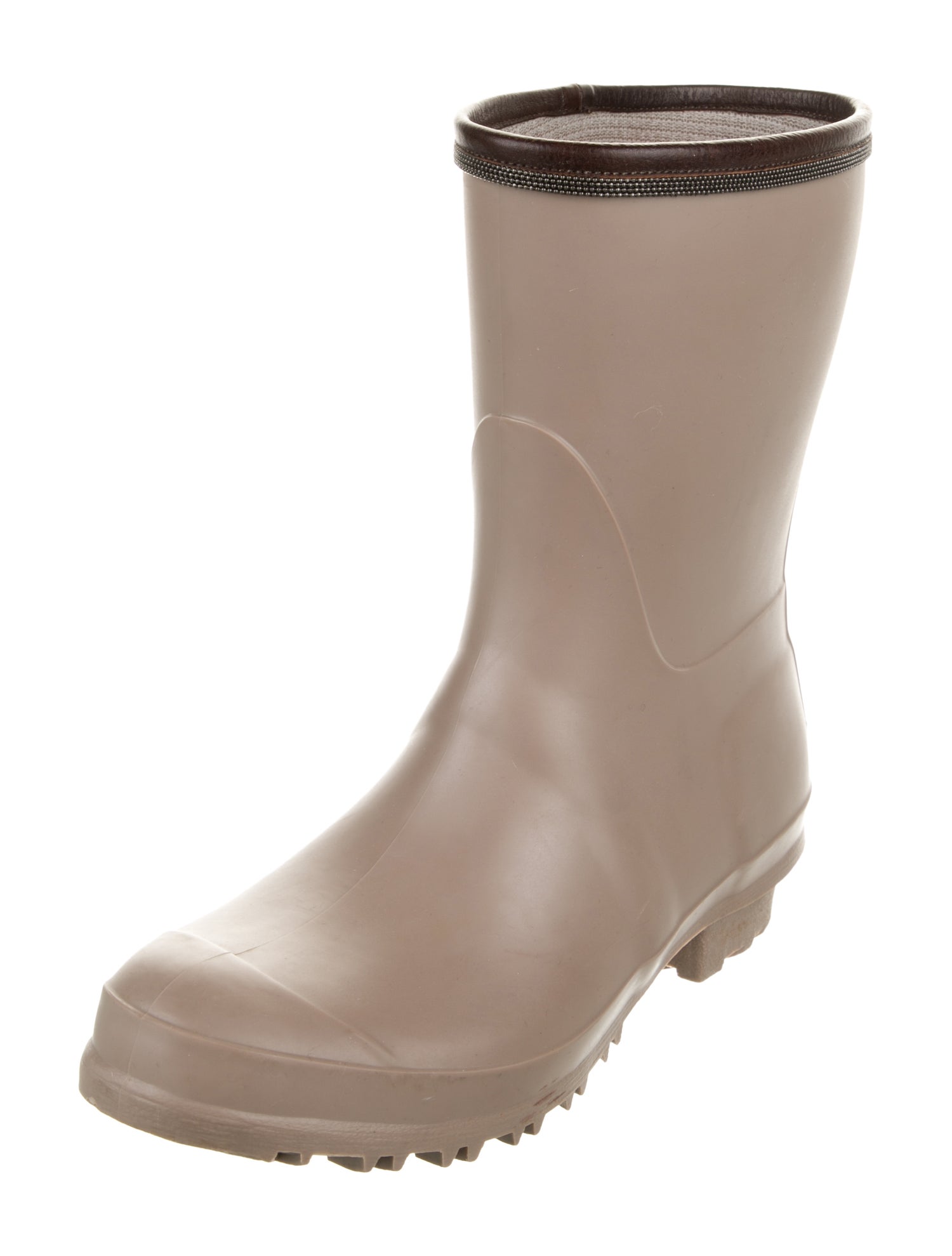 Brunello Cucinelli Monili Rubber Rain Boots