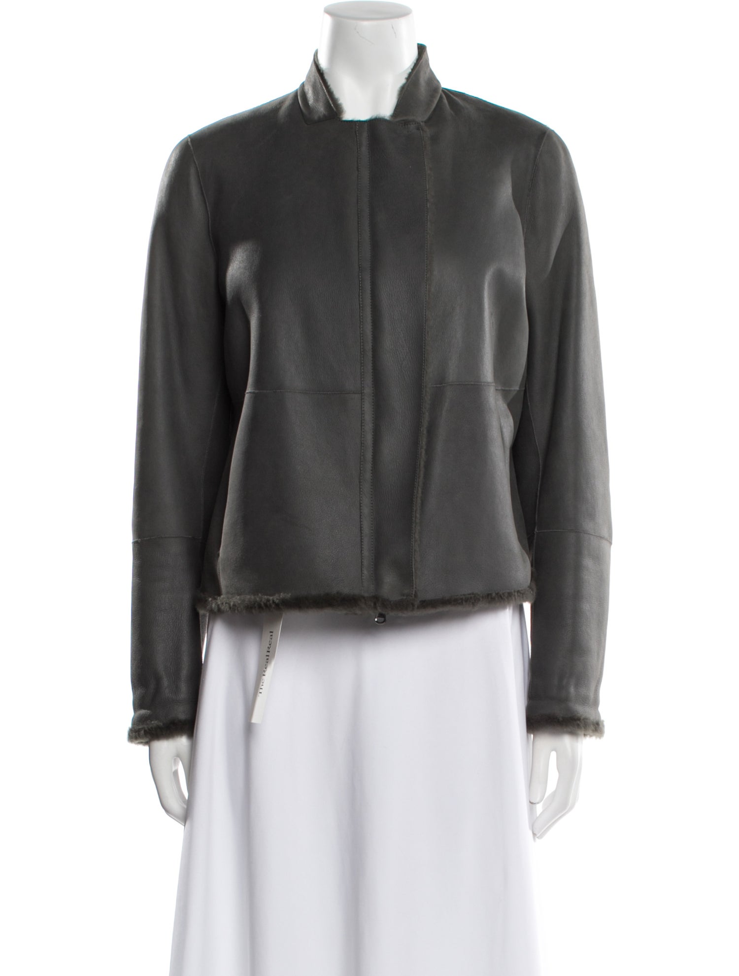 Brunello Cucinelli Silk Biker Jacket