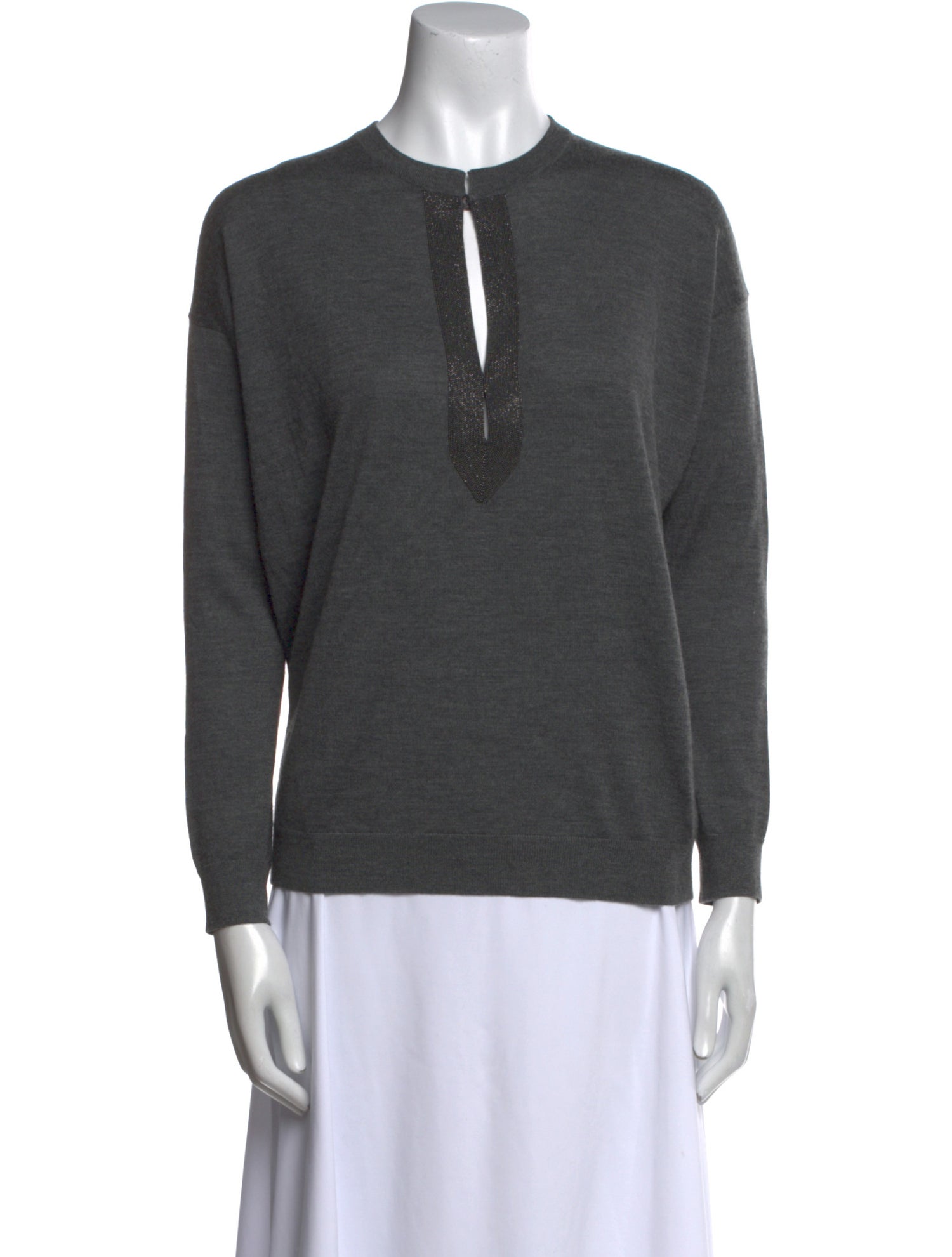 Brunello Cucinelli Cashmere Scoop Neck Sweater