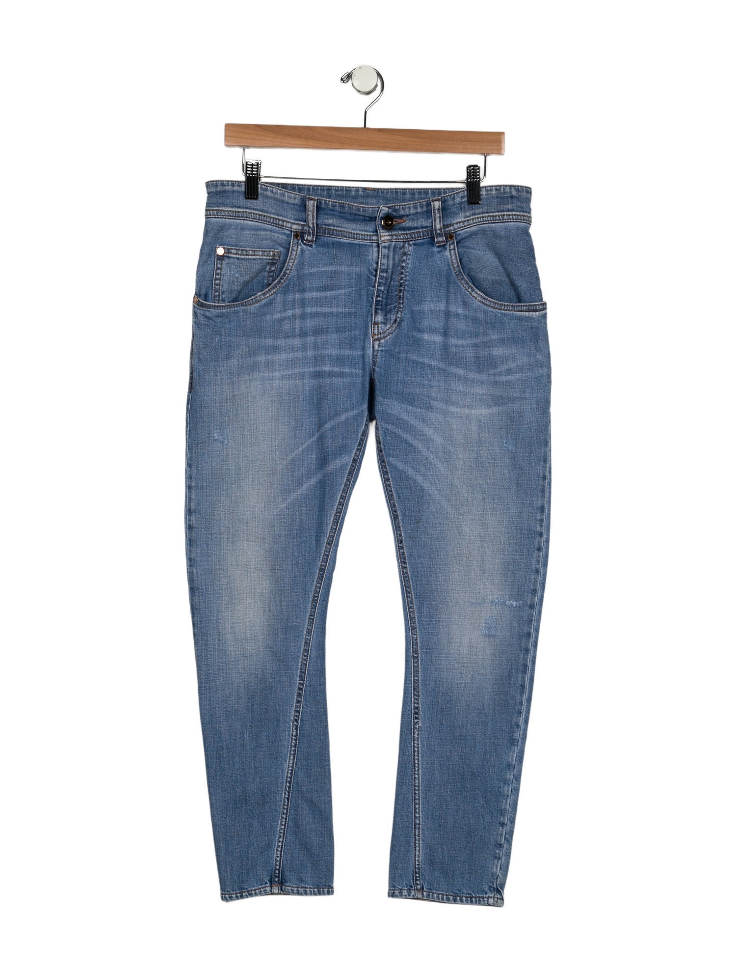 Brunello Cucinelli Mid-Rise Skinny Leg Jeans