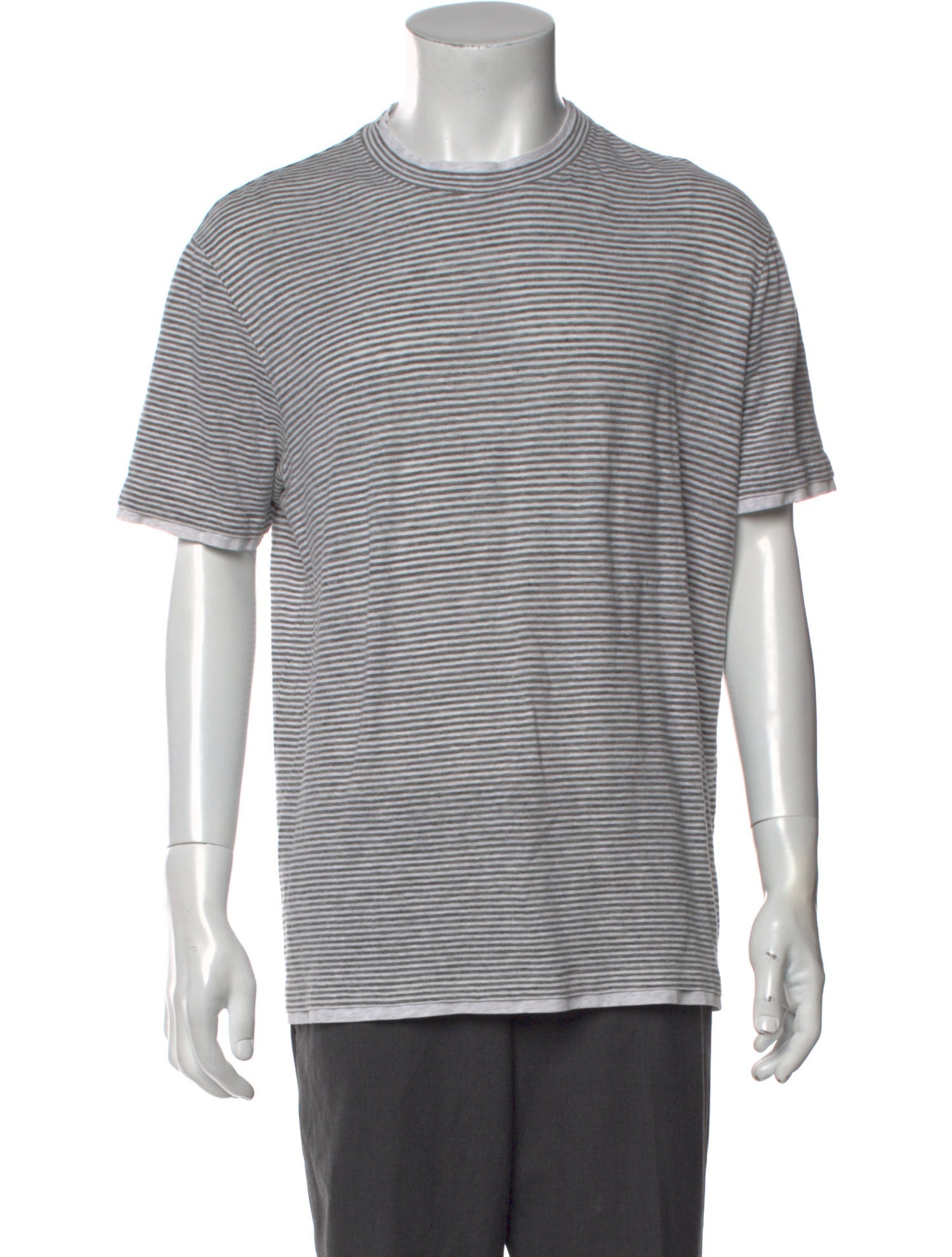 Brunello Cucinelli Linen Striped Shirt