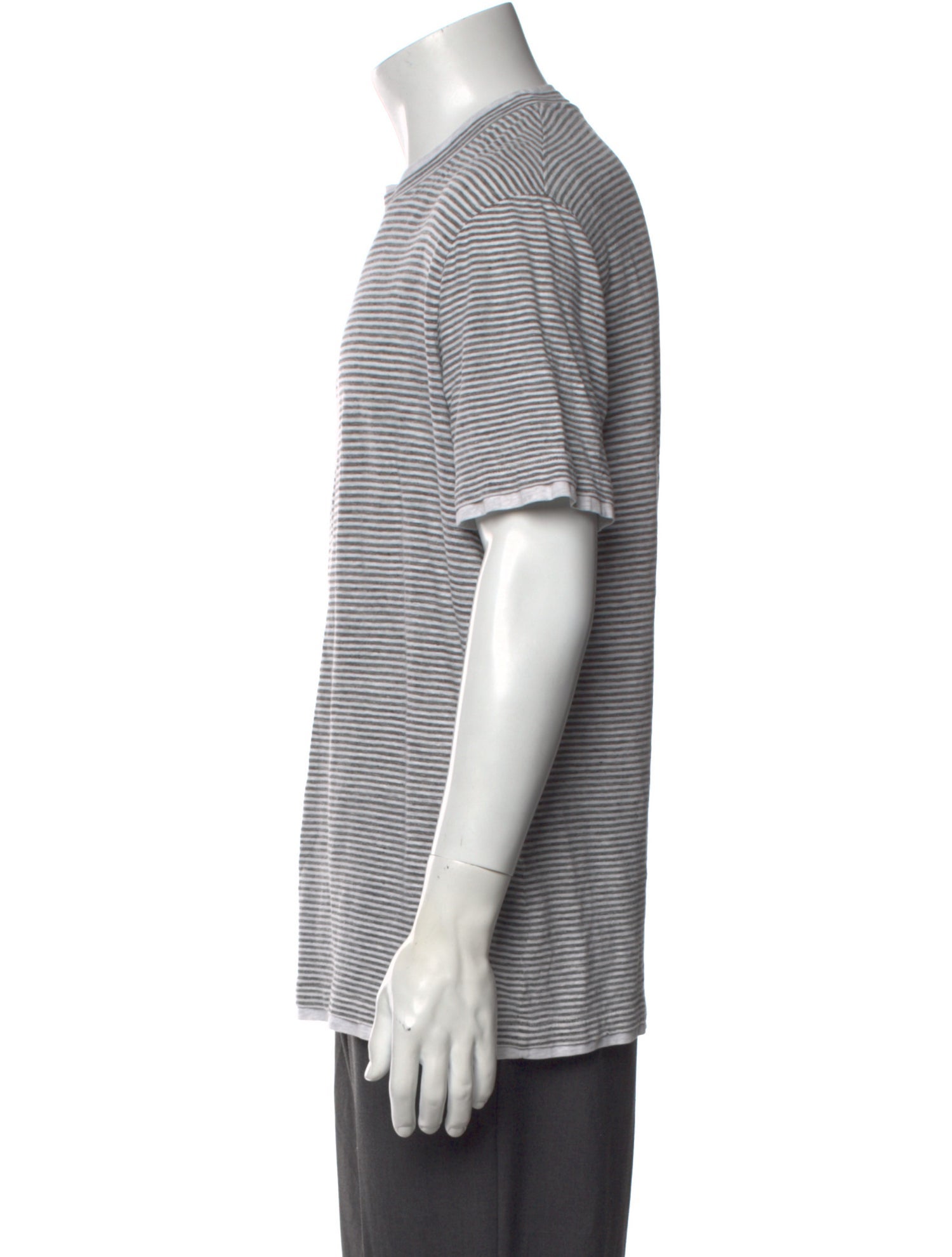 Brunello Cucinelli Linen Striped Shirt