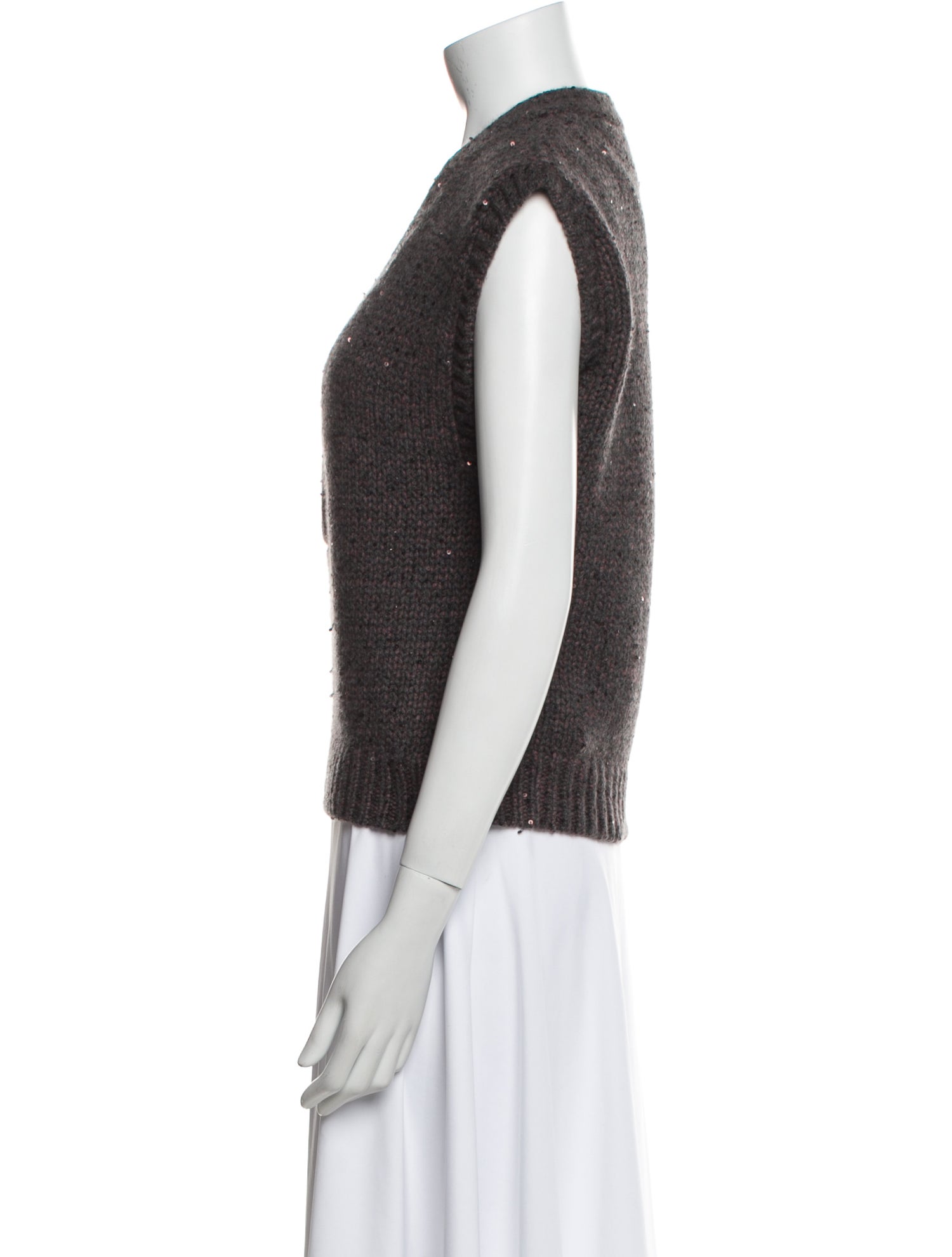 Brunello Cucinelli Cashmere V-Neck Sweater
