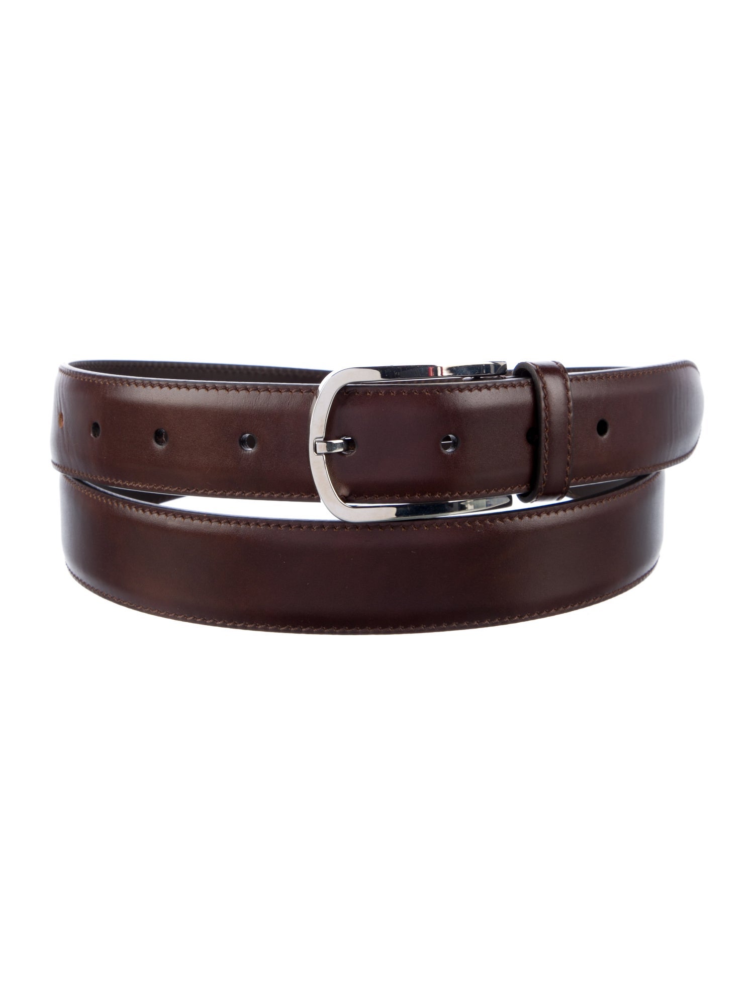 Brunello Cucinelli Skinny Leather Waist Belt