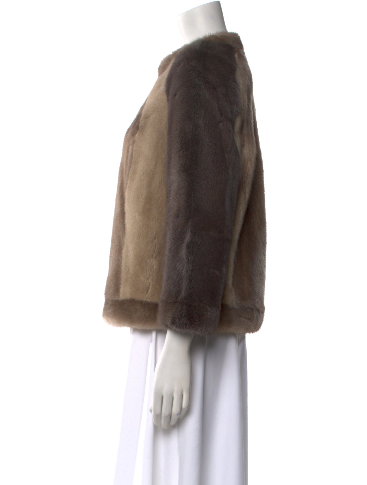 Brunello Cucinelli Mink Crew Neck Sweatshirt