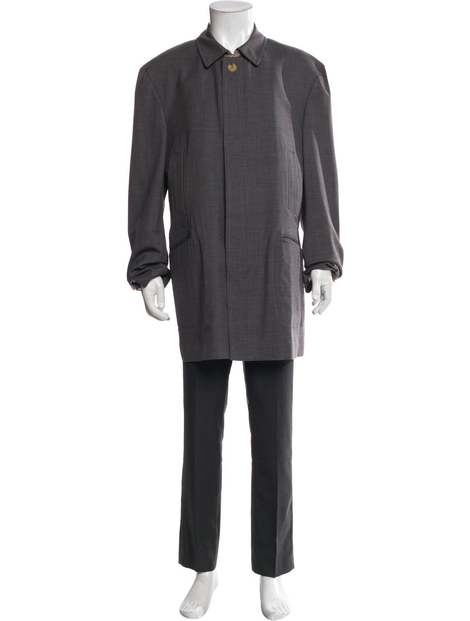 Brunello Cucinelli Wool Overcoat
