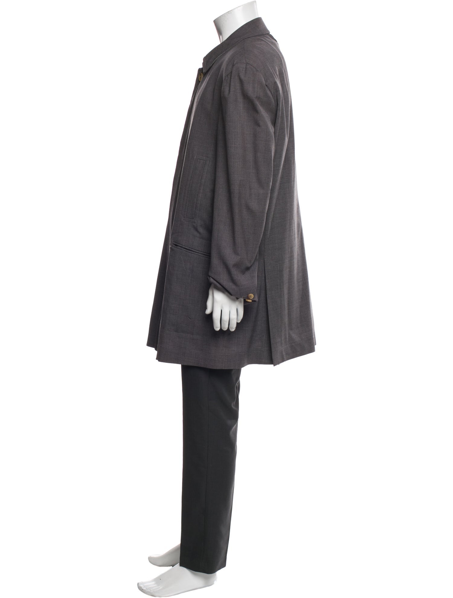 Brunello Cucinelli Wool Overcoat