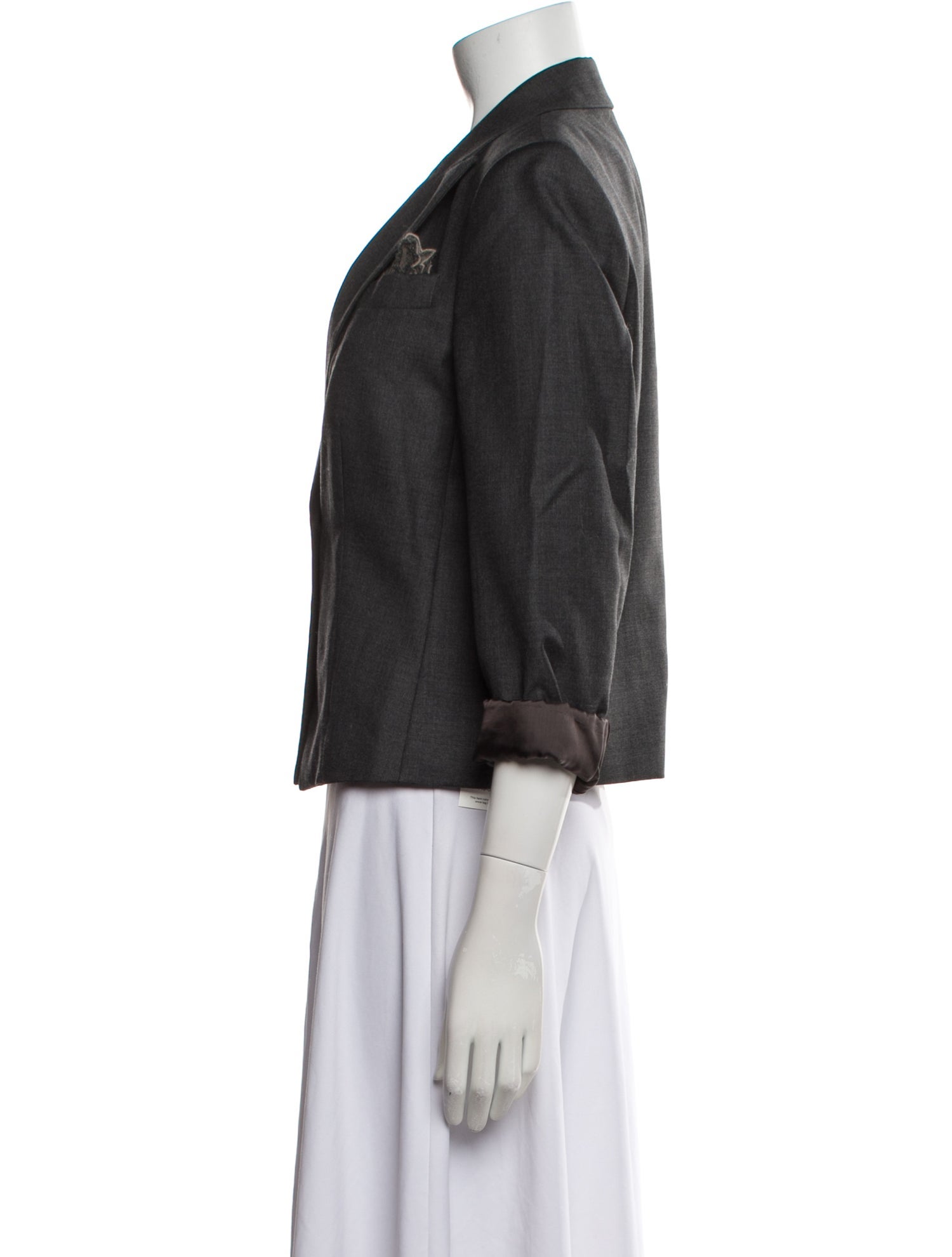 Brunello Cucinelli Virgin Wool Blazer