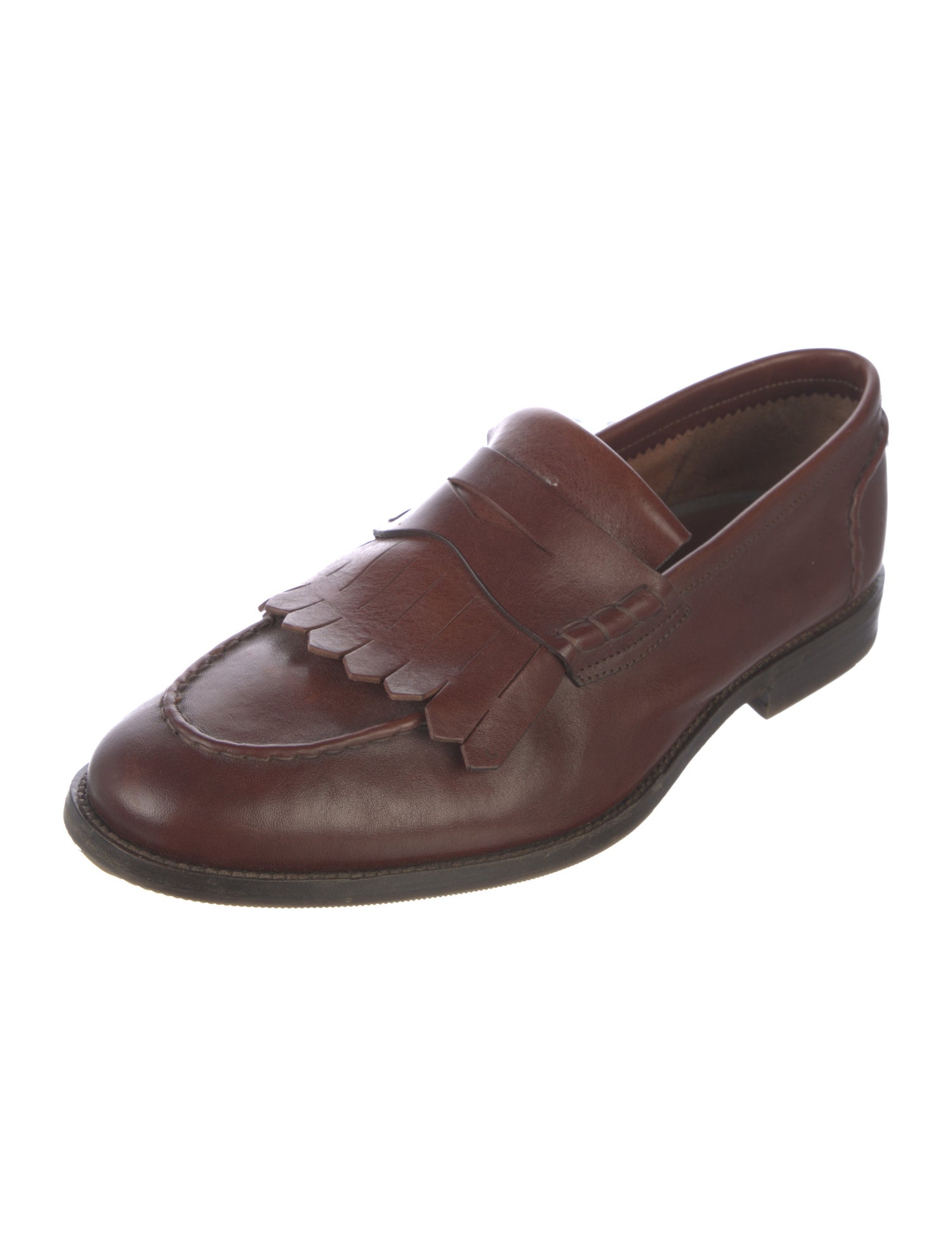 Brunello Cucinelli Leather Loafers