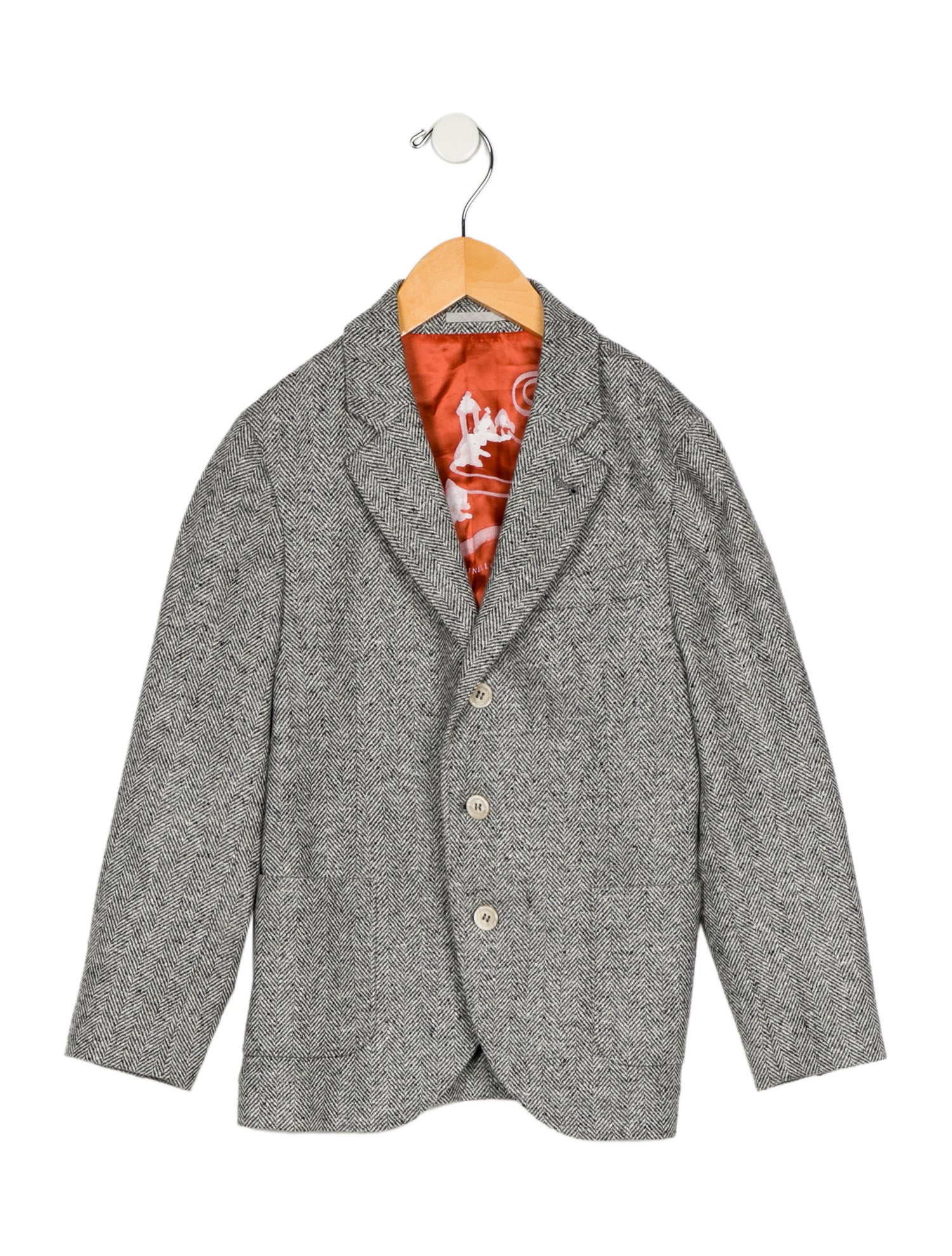 Brunello Cucinelli Boys' Wool Jacket