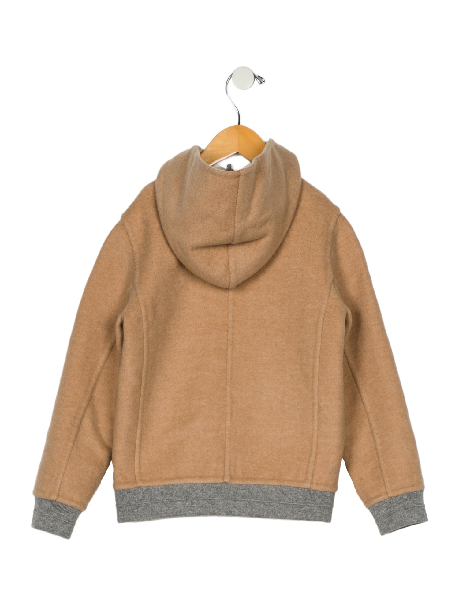 Brunello Cucinelli Boys' Cashmere Reversible Hoodie