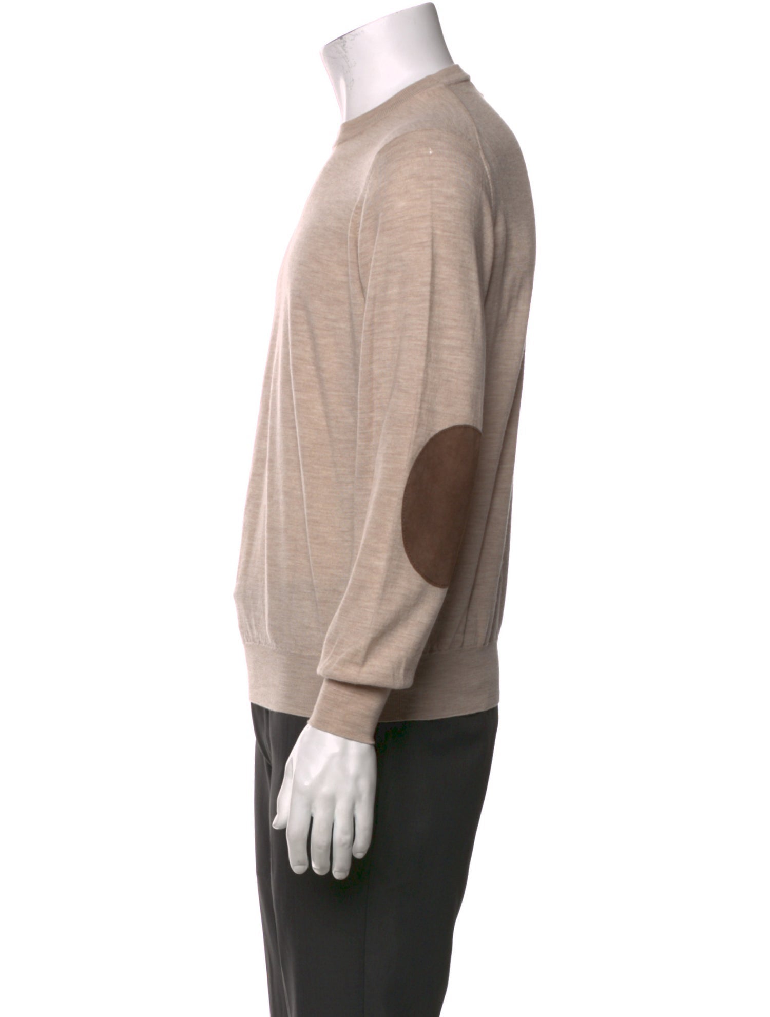 Brunello Cucinelli Virgin Wool Crew Neck Pullover