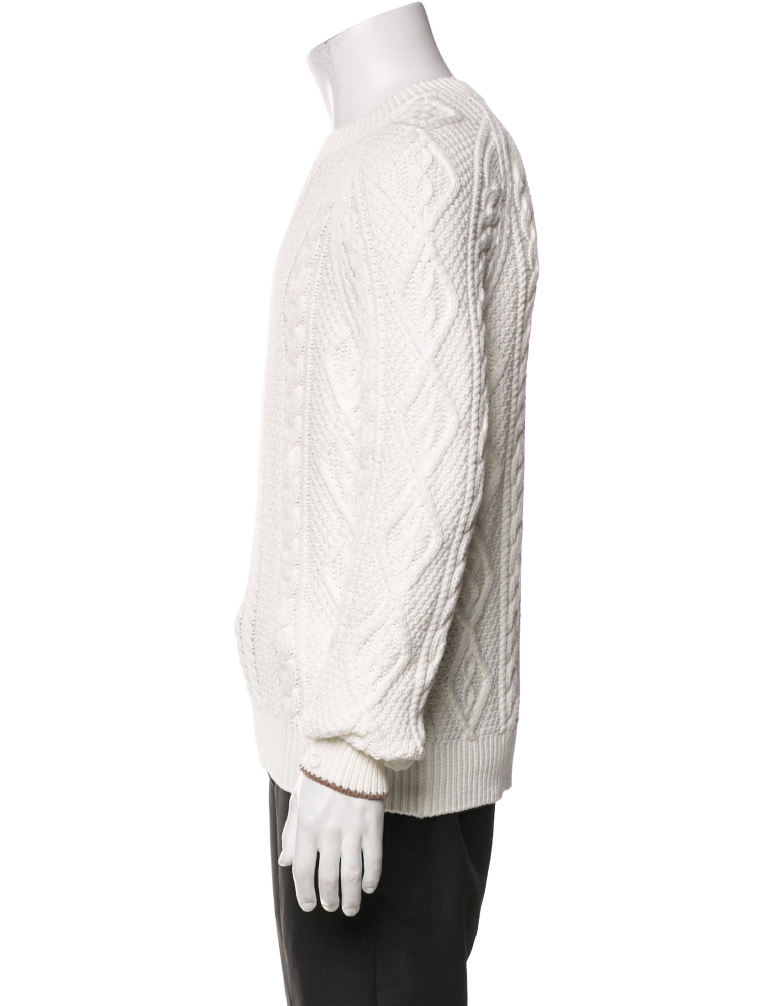 Brunello Cucinelli Crew Neck Long Sleeve Pullover