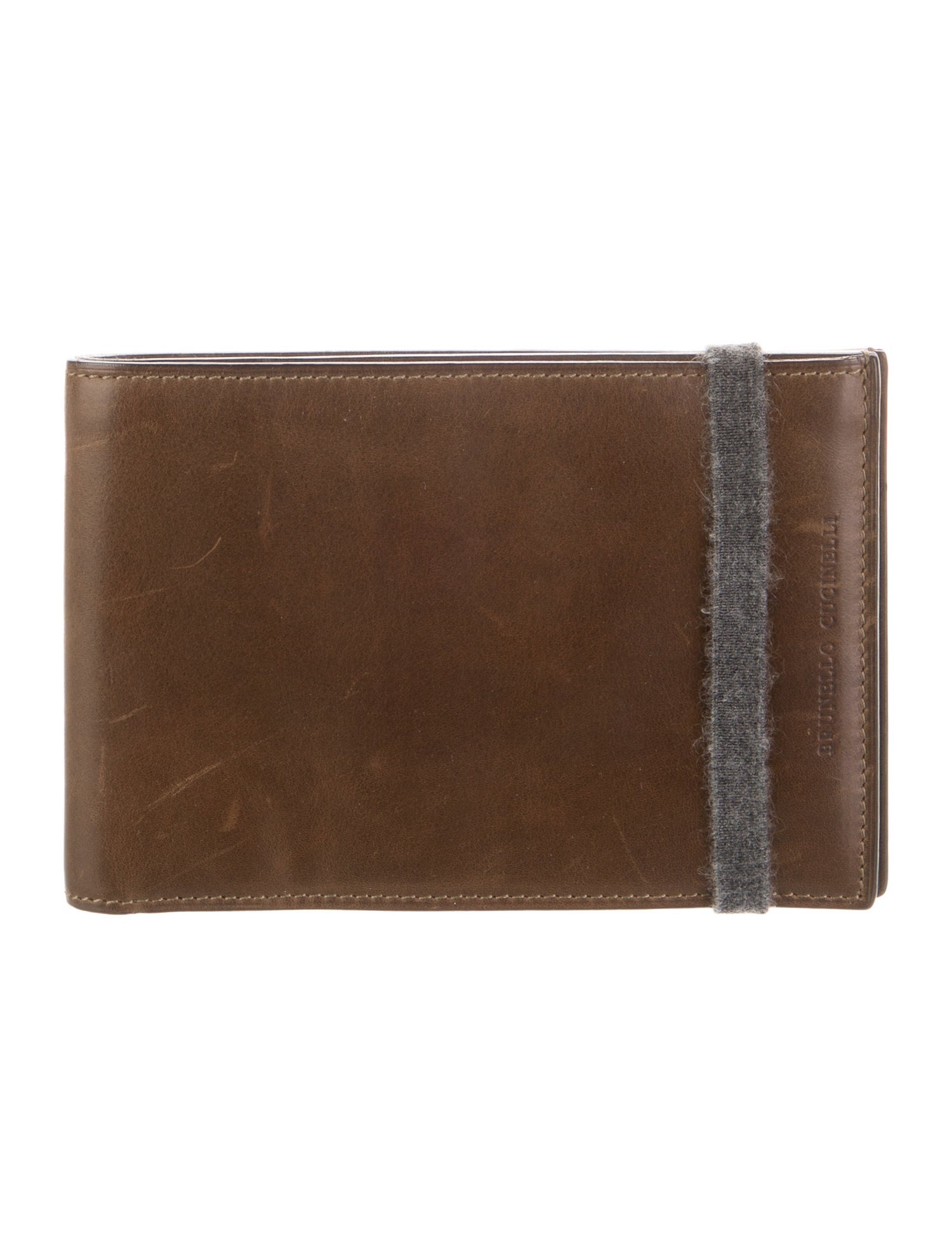 Brunello Cucinelli Leather Bifold Wallet