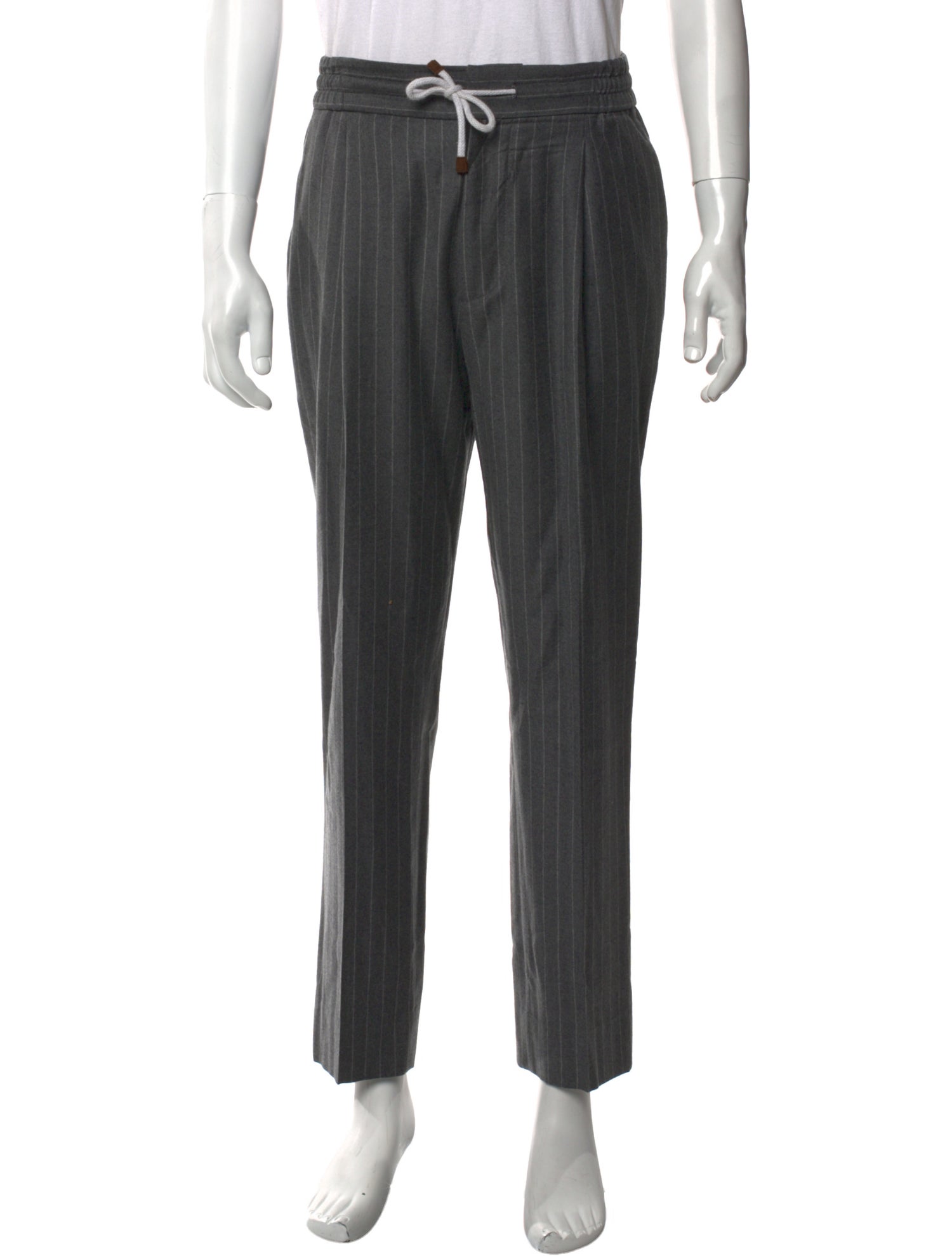 Brunello Cucinelli Virgin Wool Dress Pants