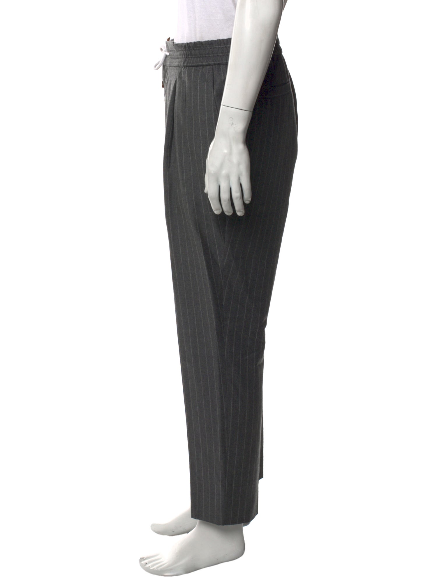 Brunello Cucinelli Virgin Wool Dress Pants