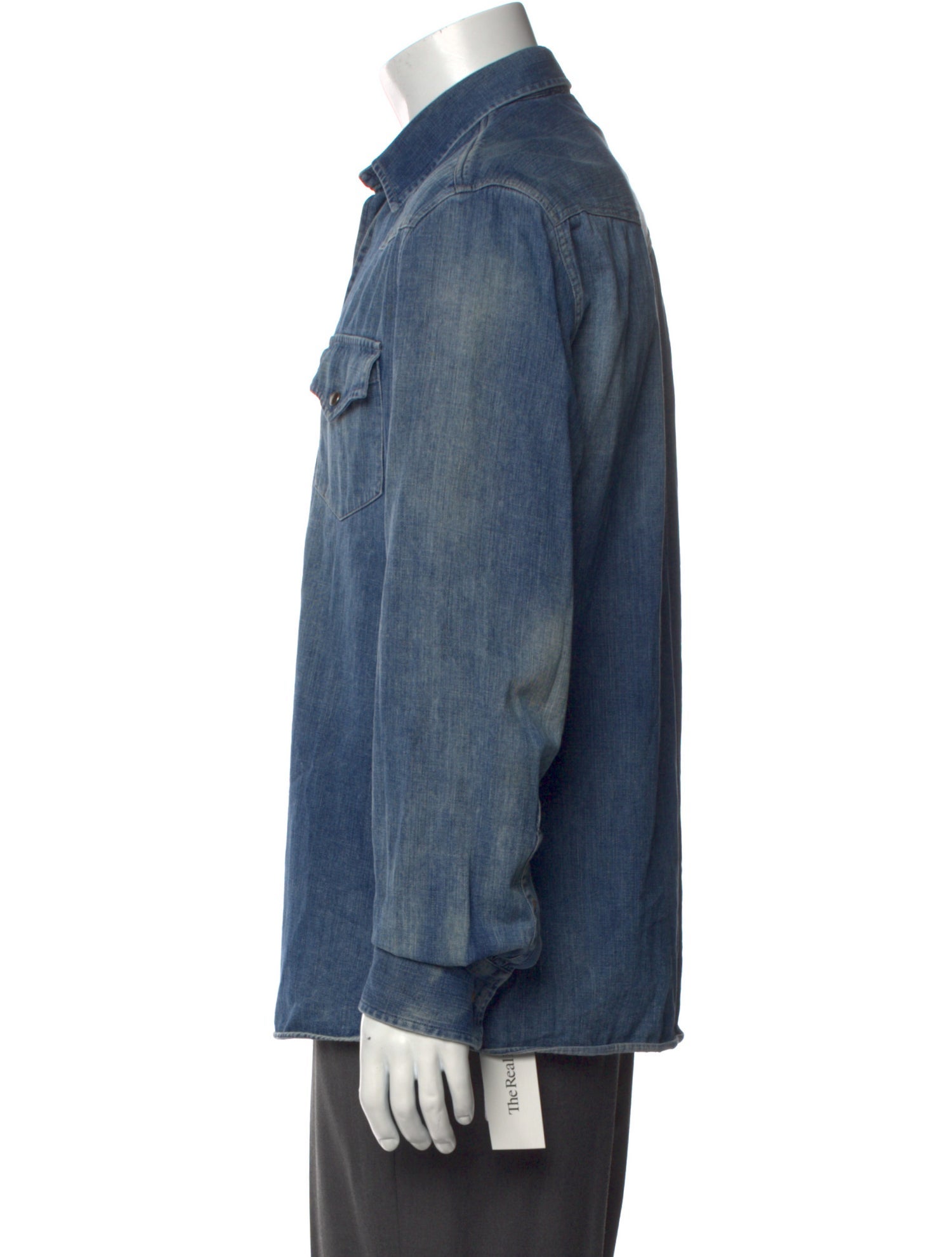 Brunello Cucinelli Long Sleeve Denim Shirt