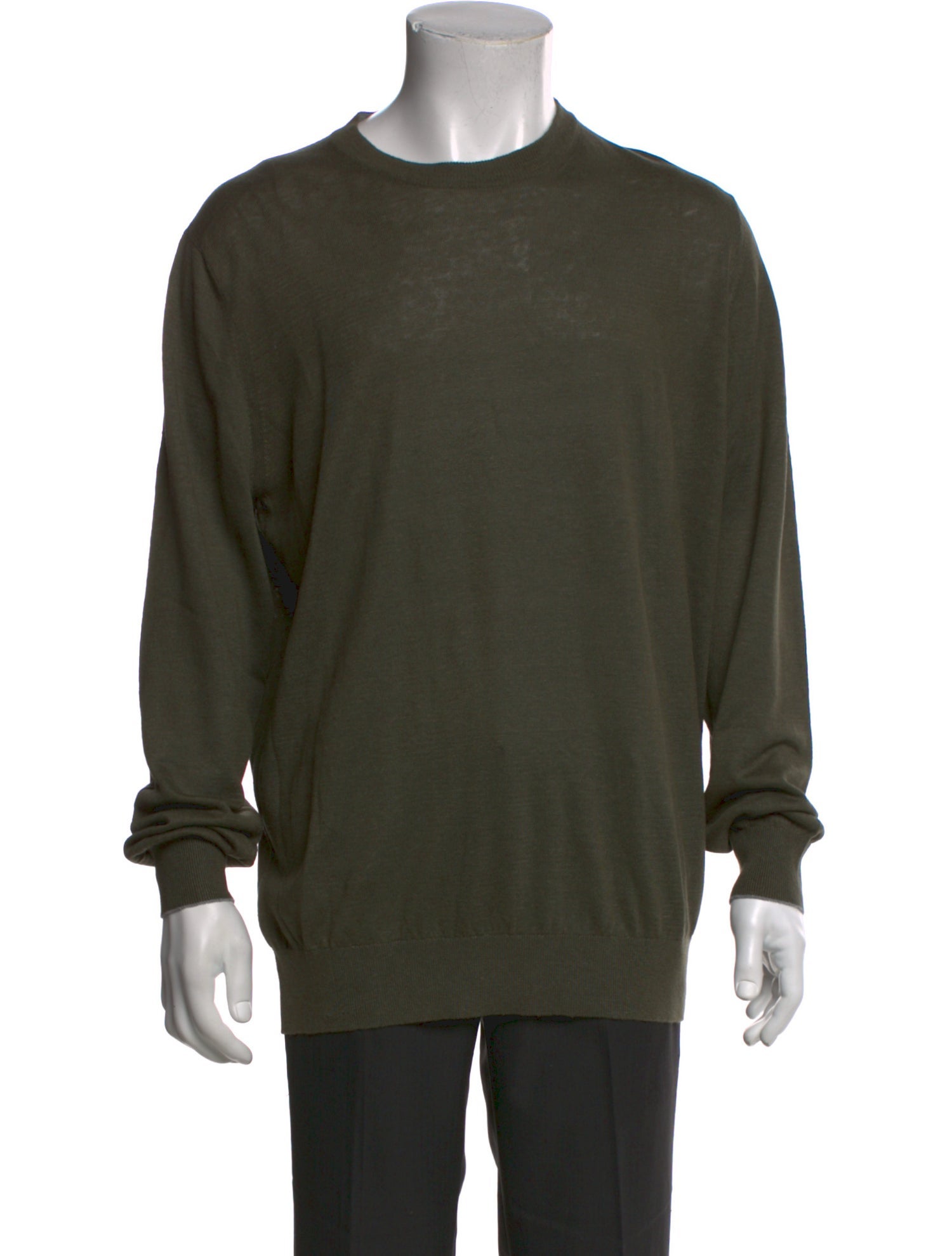 Brunello Cucinelli Linen Crew Neck Pullover