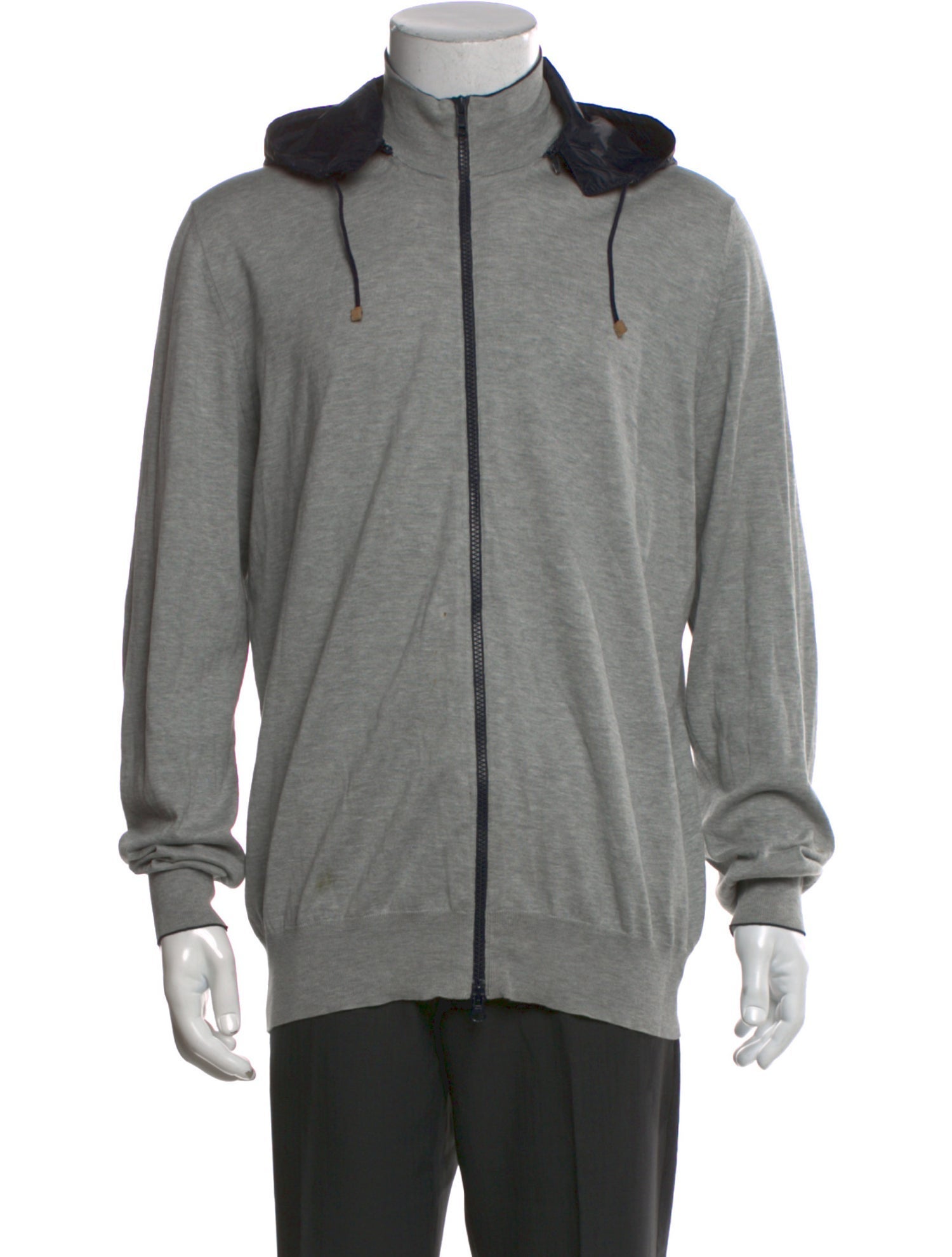 Brunello Cucinelli Mock Neck Long Sleeve Cardigan