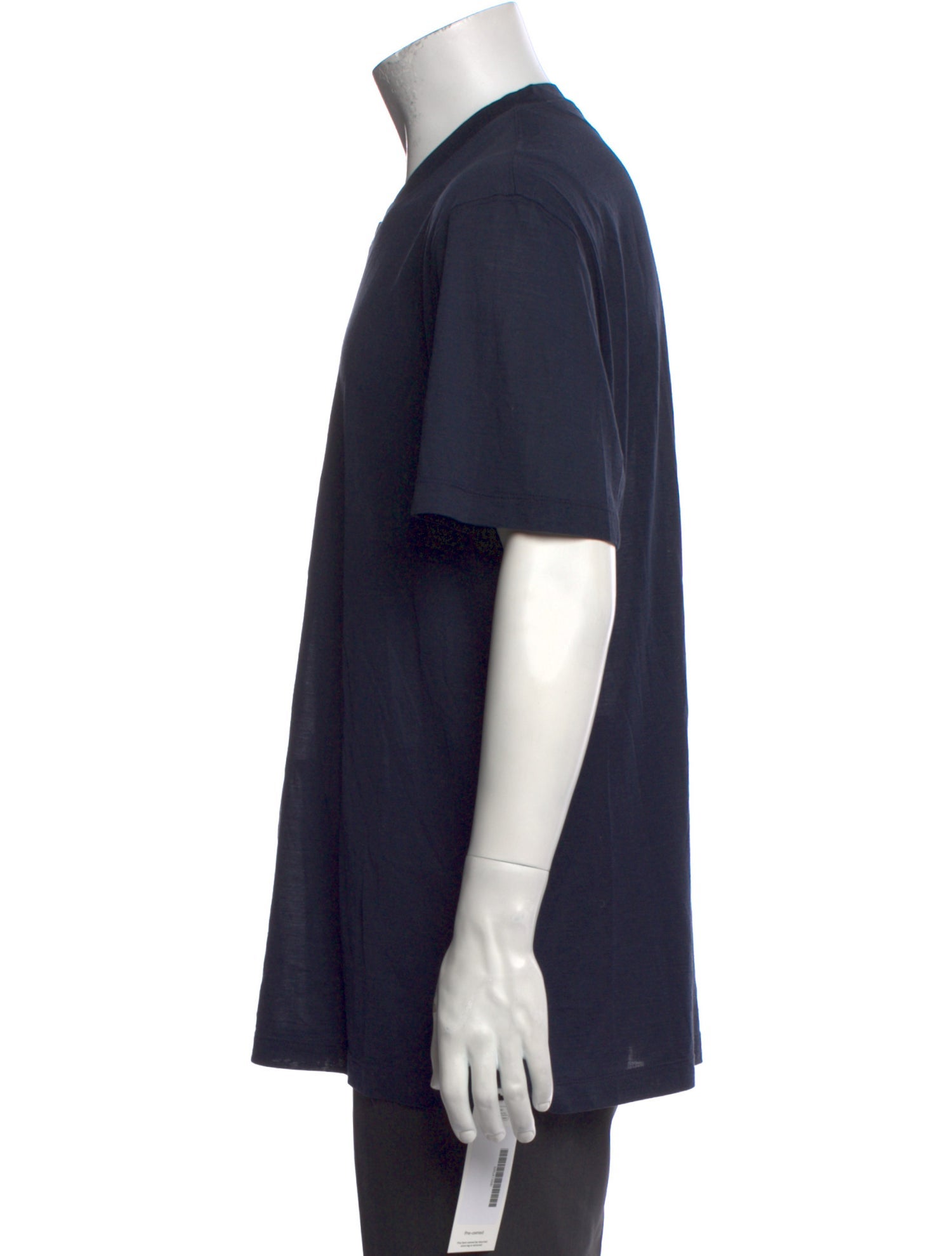 Brunello Cucinelli Silk V-Neck T-Shirt