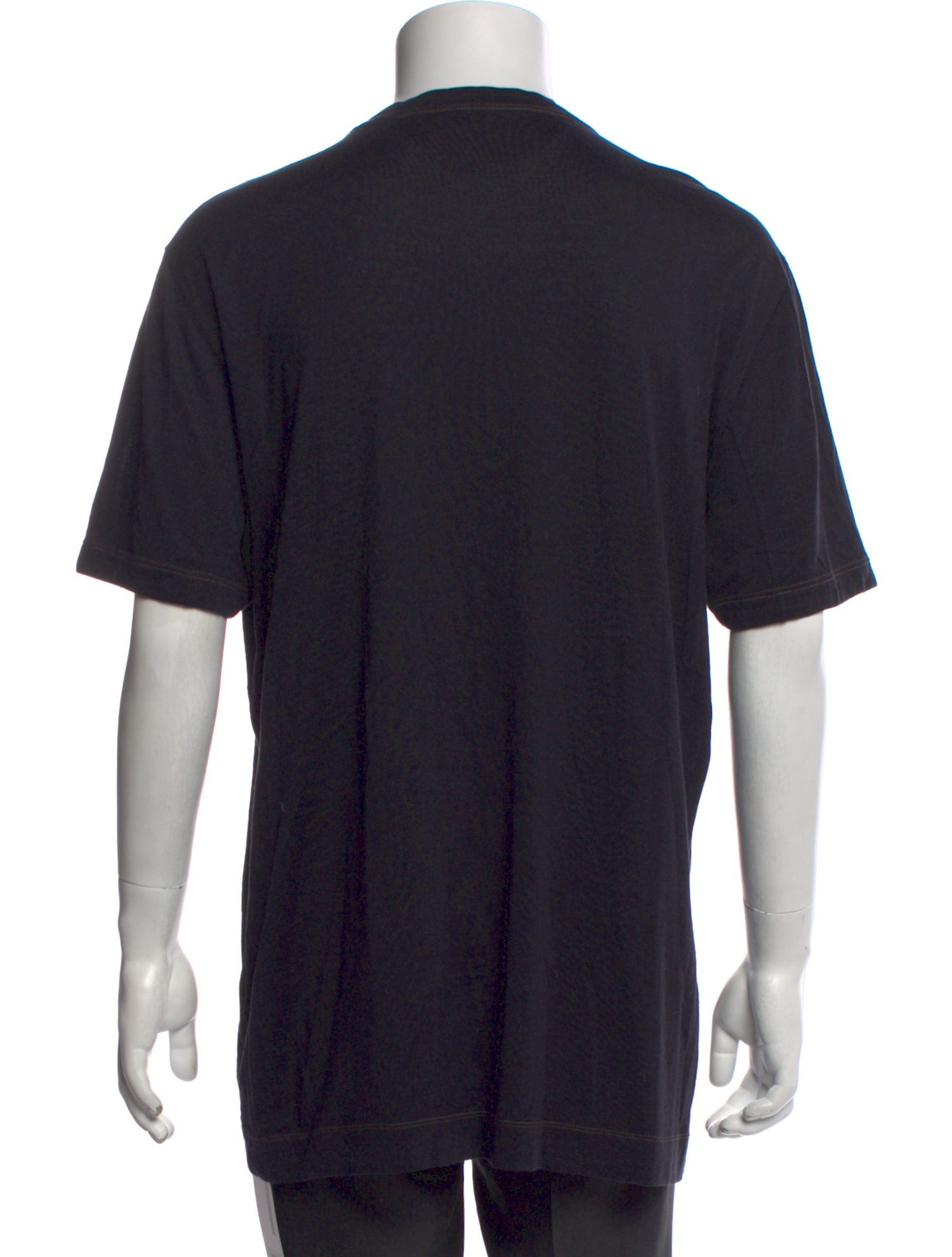 Brunello Cucinelli Silk Crew Neck T-Shirt