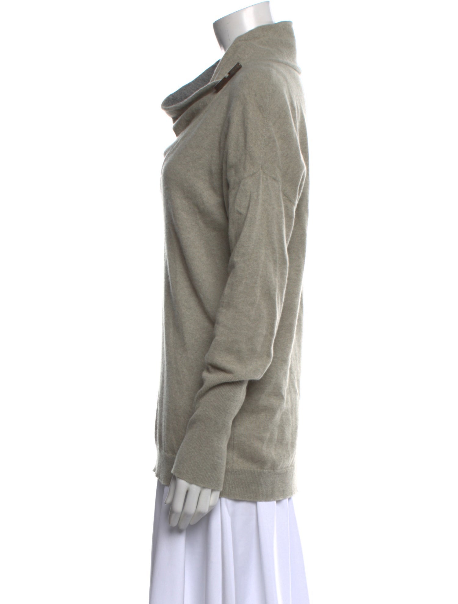 Brunello Cucinelli Cashmere Cowl Neck Sweater