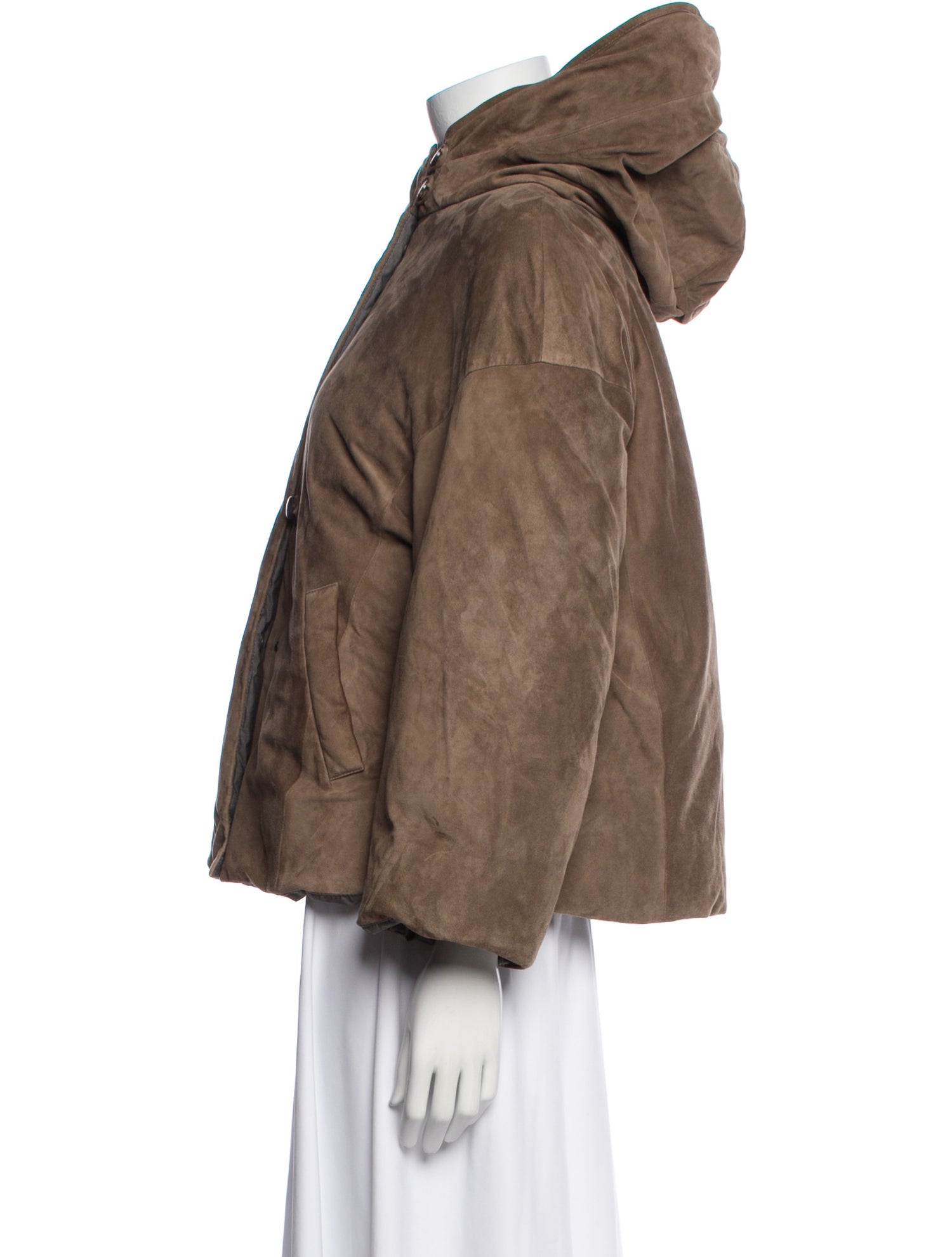 Brunello Cucinelli Faux Fur Jacket