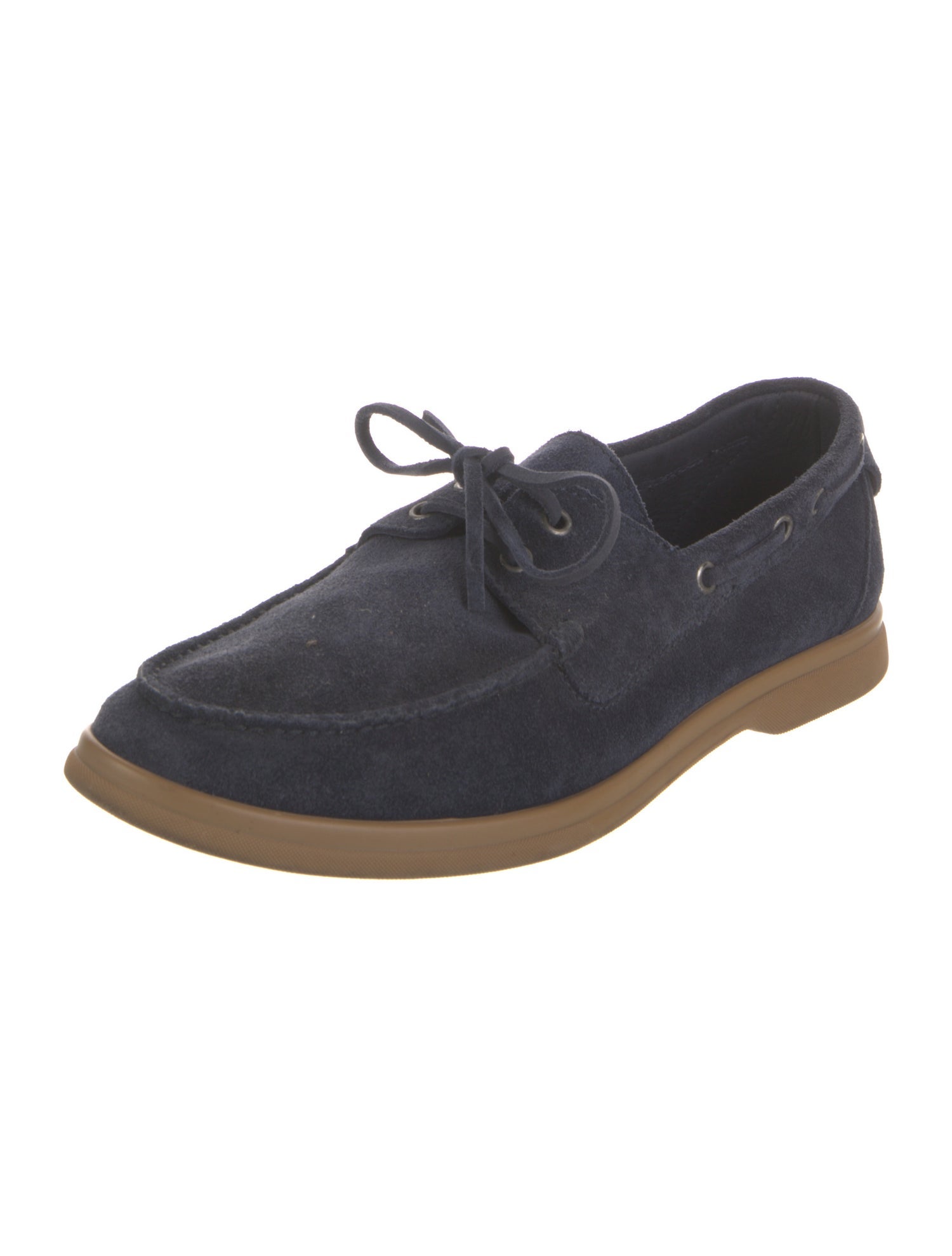 Brunello Cucinelli Suede Boat Shoes