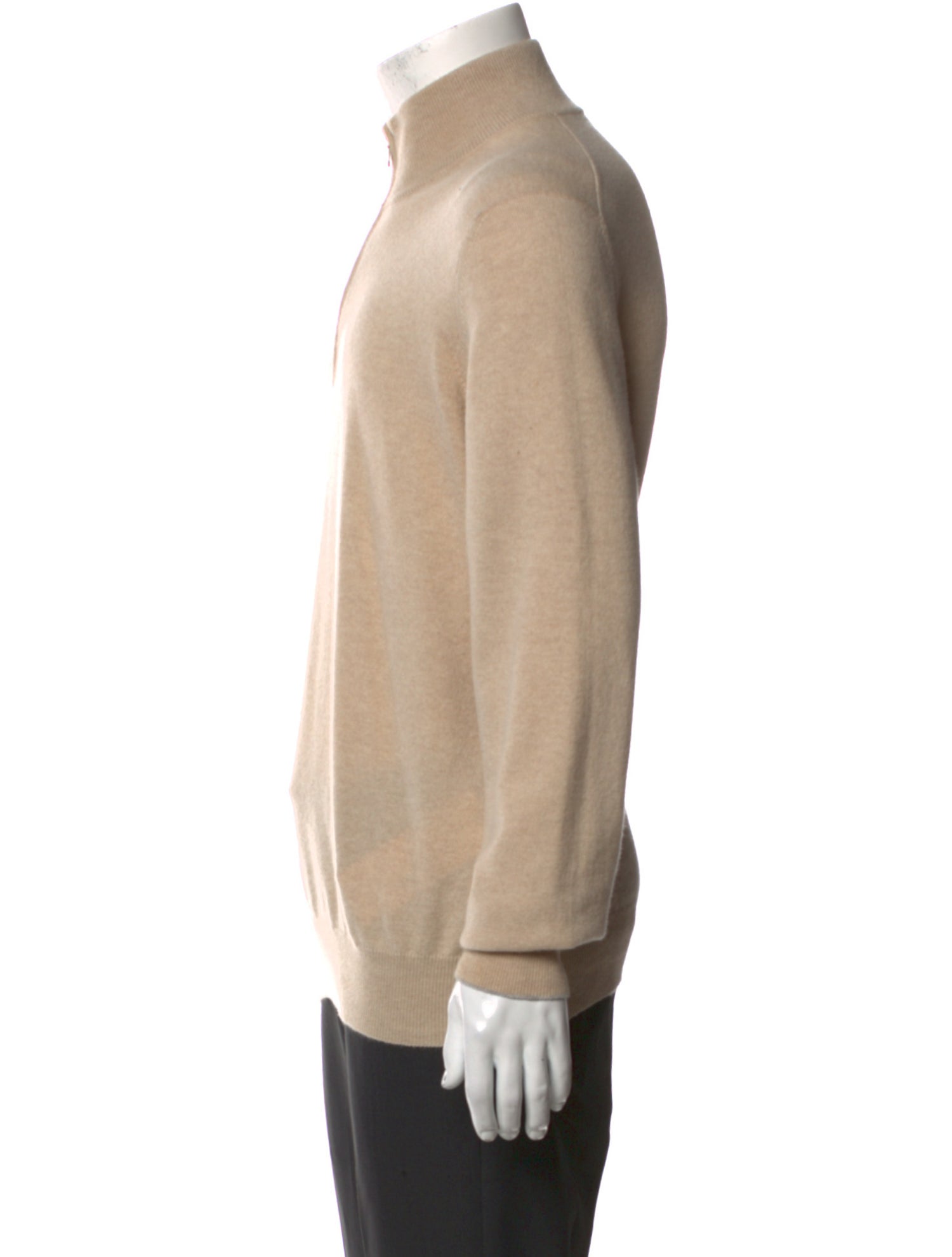 Brunello Cucinelli Cashmere Turtleneck Polo Sweater