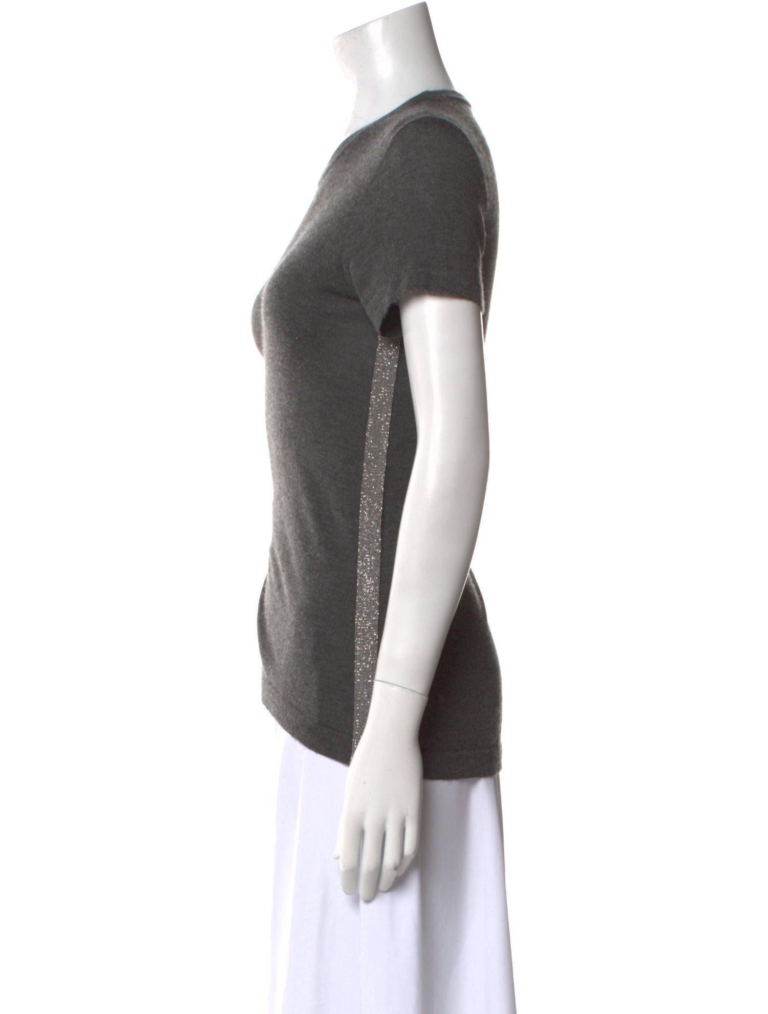 Brunello Cucinelli Crew Neck Short Sleeve T-Shirt