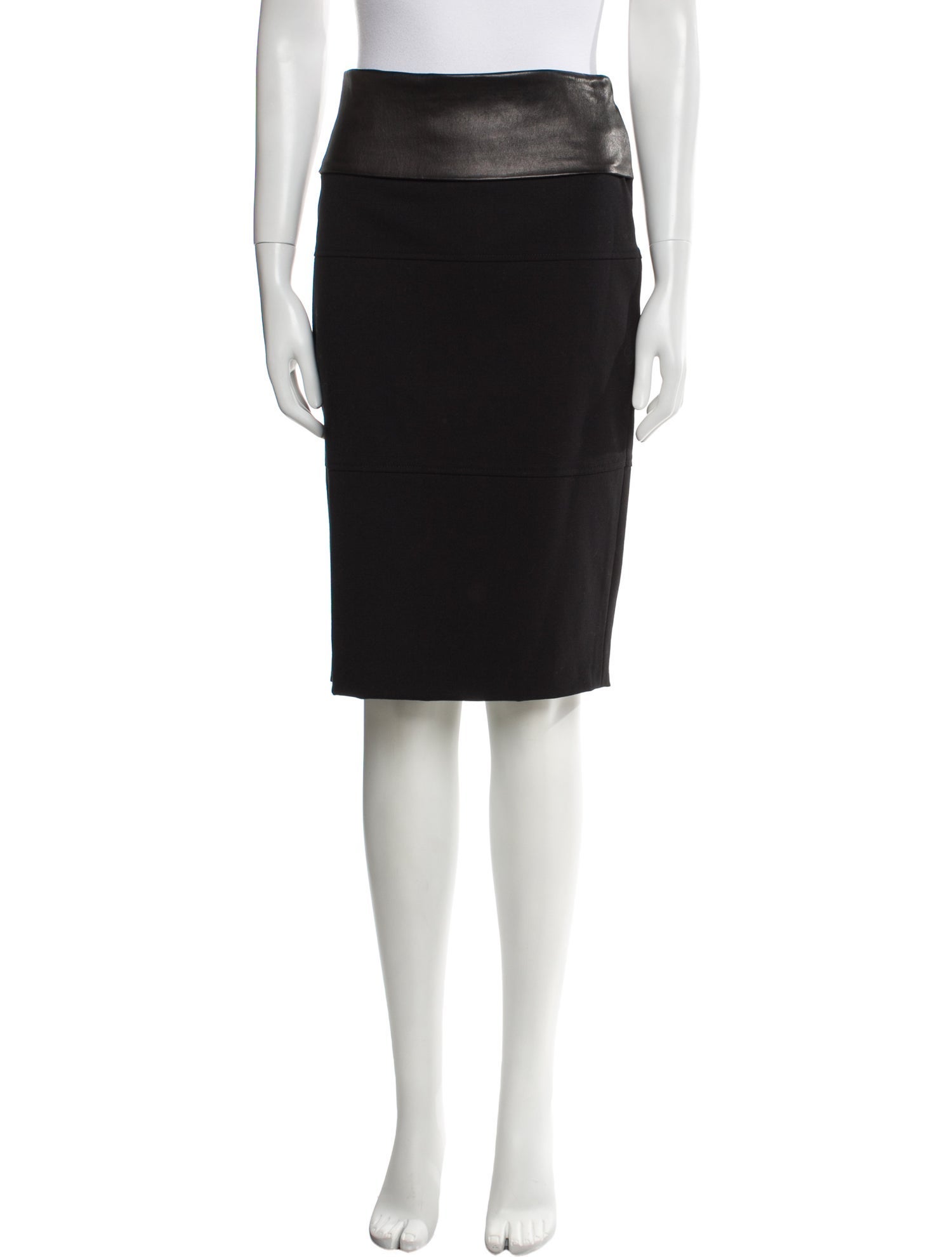 Brunello Cucinelli Virgin Wool Knee-Length Skirt