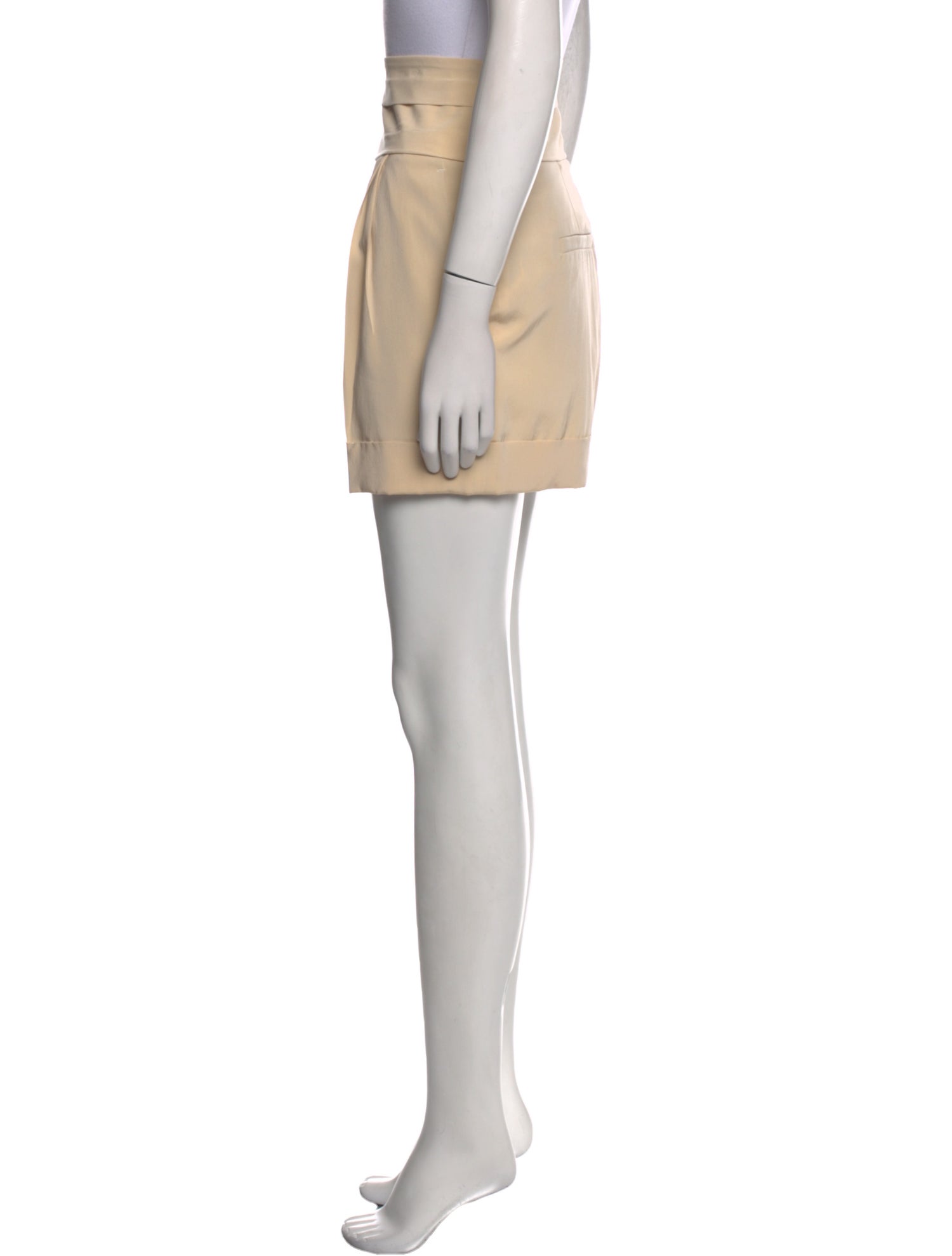 Brunello Cucinelli Silk Mini Shorts