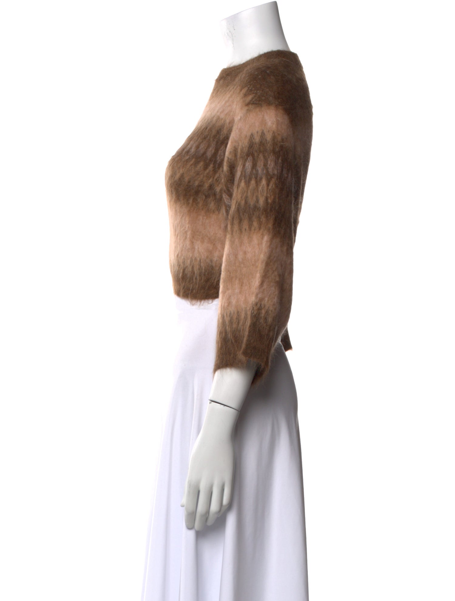 Brunello Cucinelli Striped Crew Neck Sweater