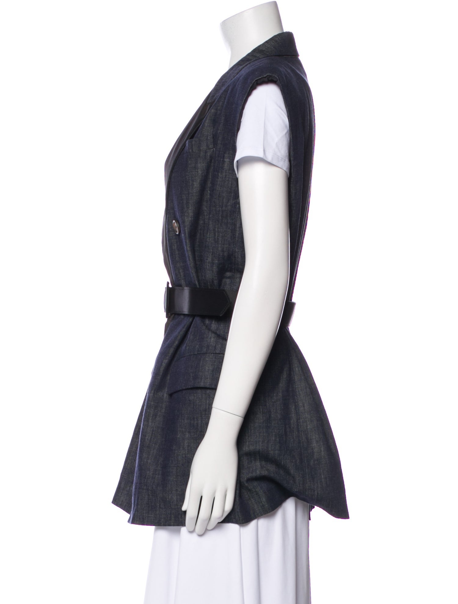 Brunello Cucinelli Colorblock Pattern Vest