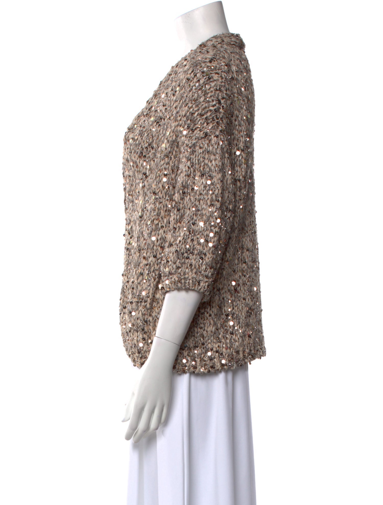 Brunello Cucinelli V-Neck Sweater w/ Tags