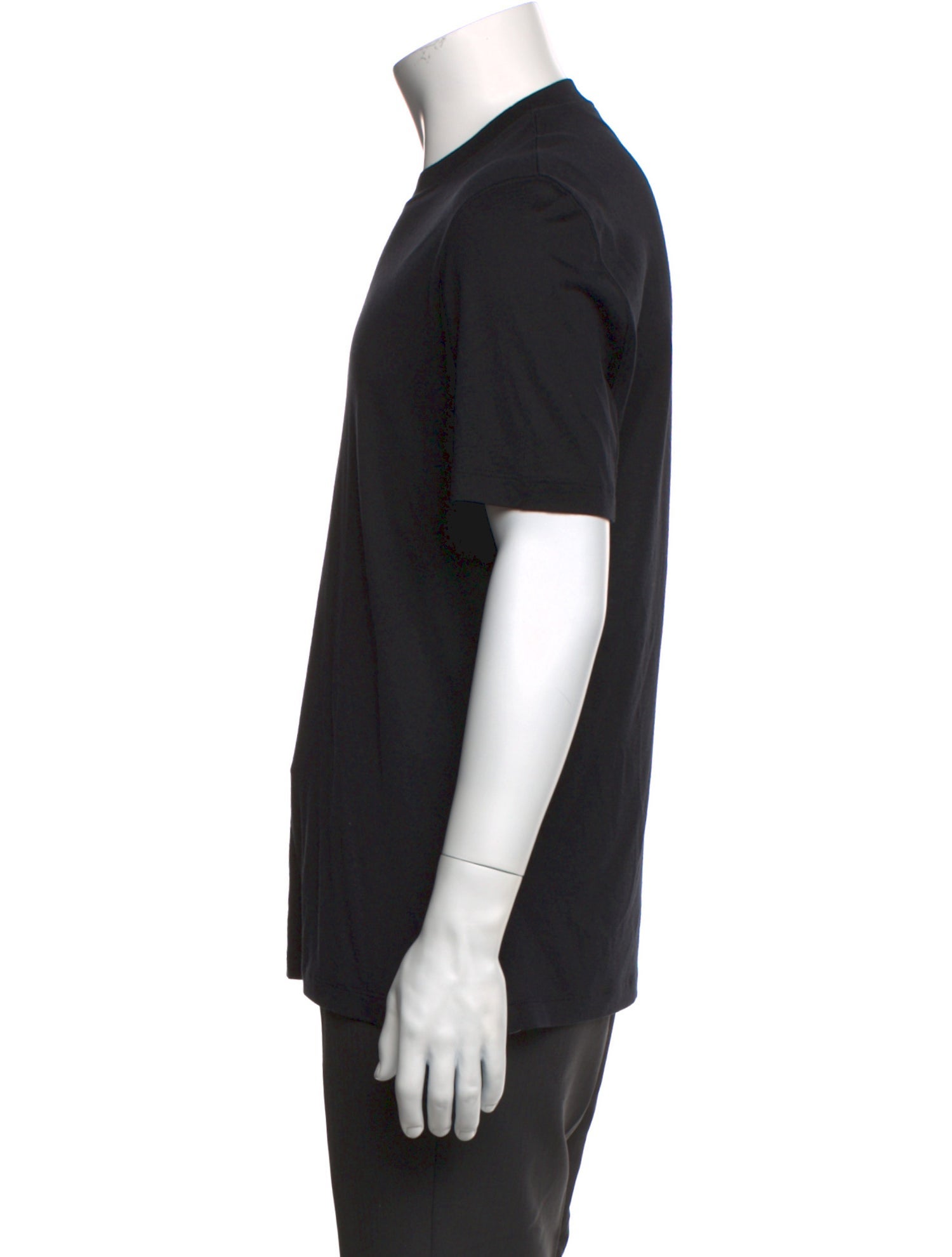 Brunello Cucinelli Silk Crew Neck T-Shirt