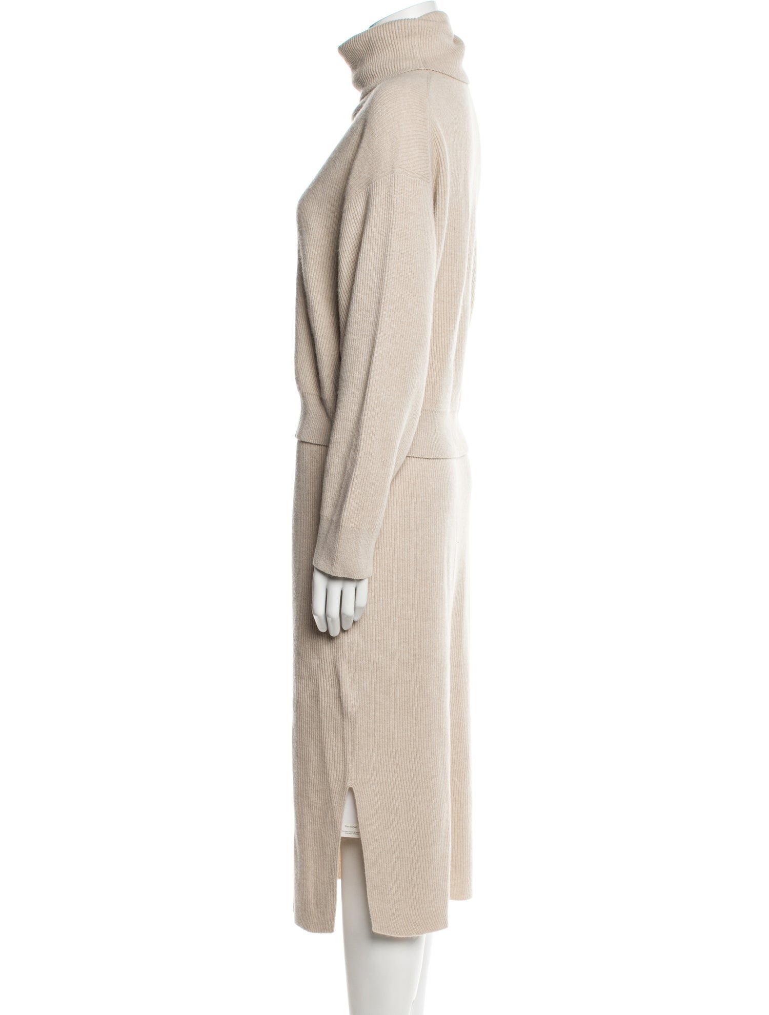 Brunello Cucinelli Virgin Wool Skirt Set