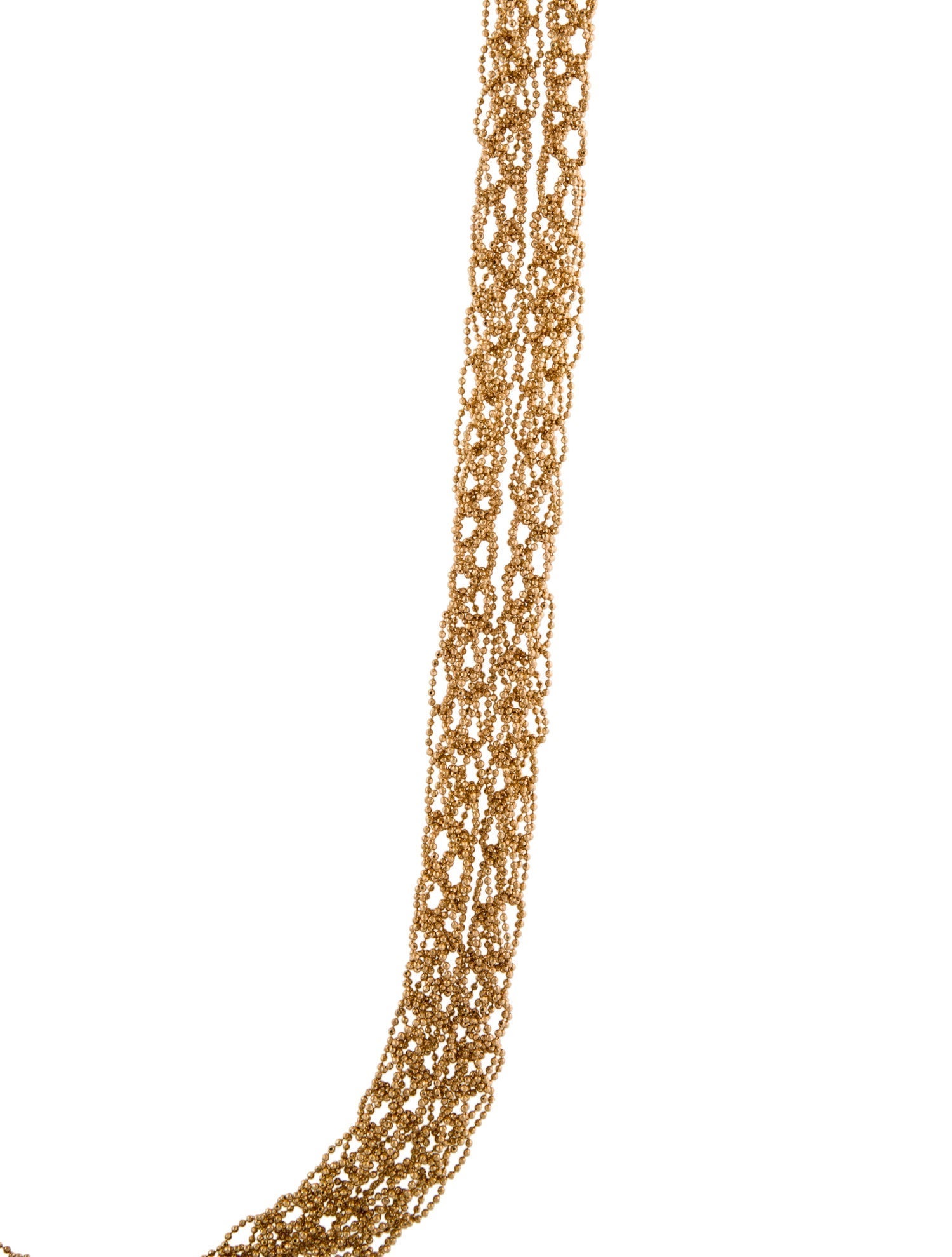Brunello Cucinelli Monili Chain Twisted Necklace